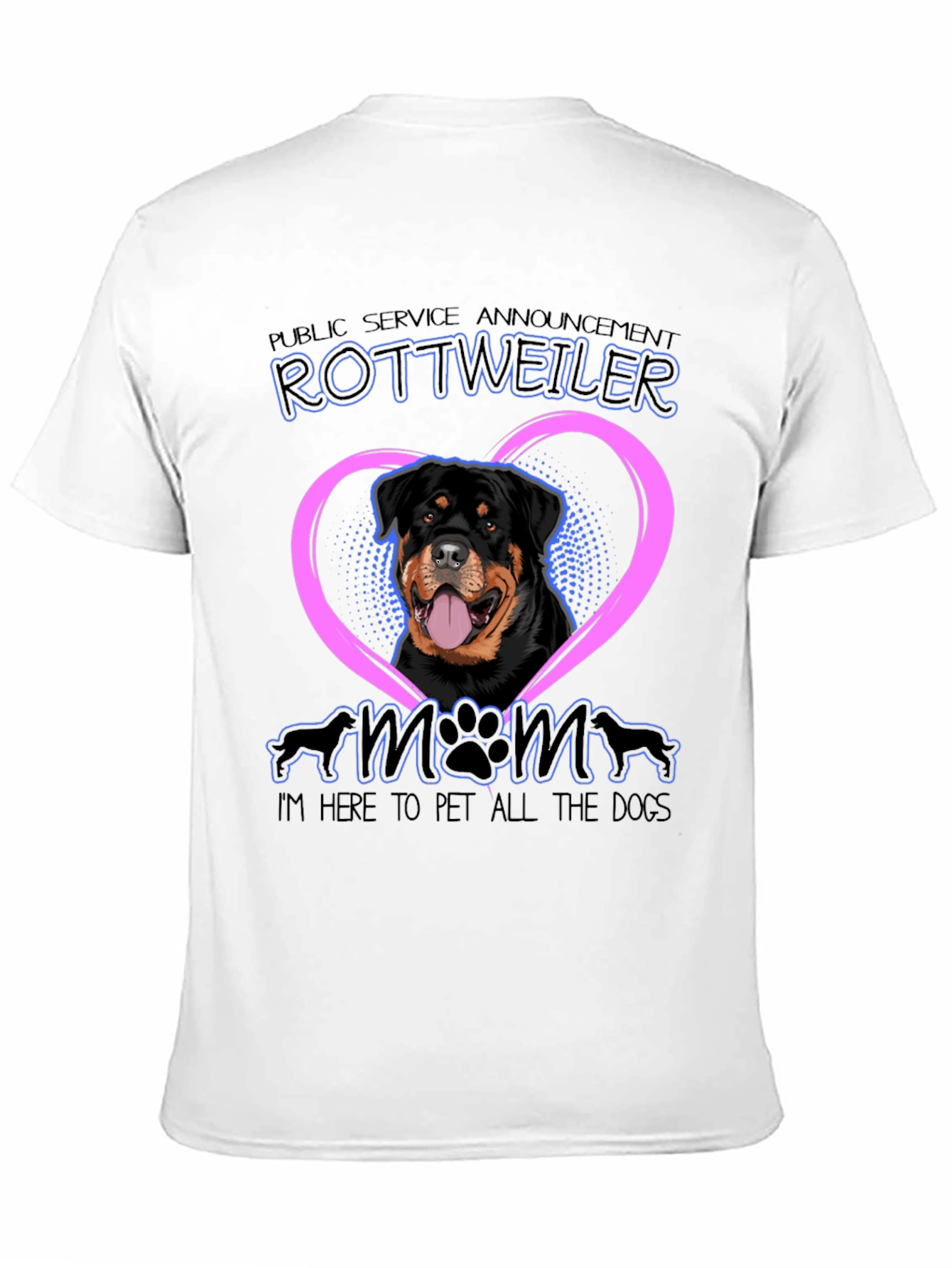 Rottweiler Mom T-Shirt - Dog Lover Tee