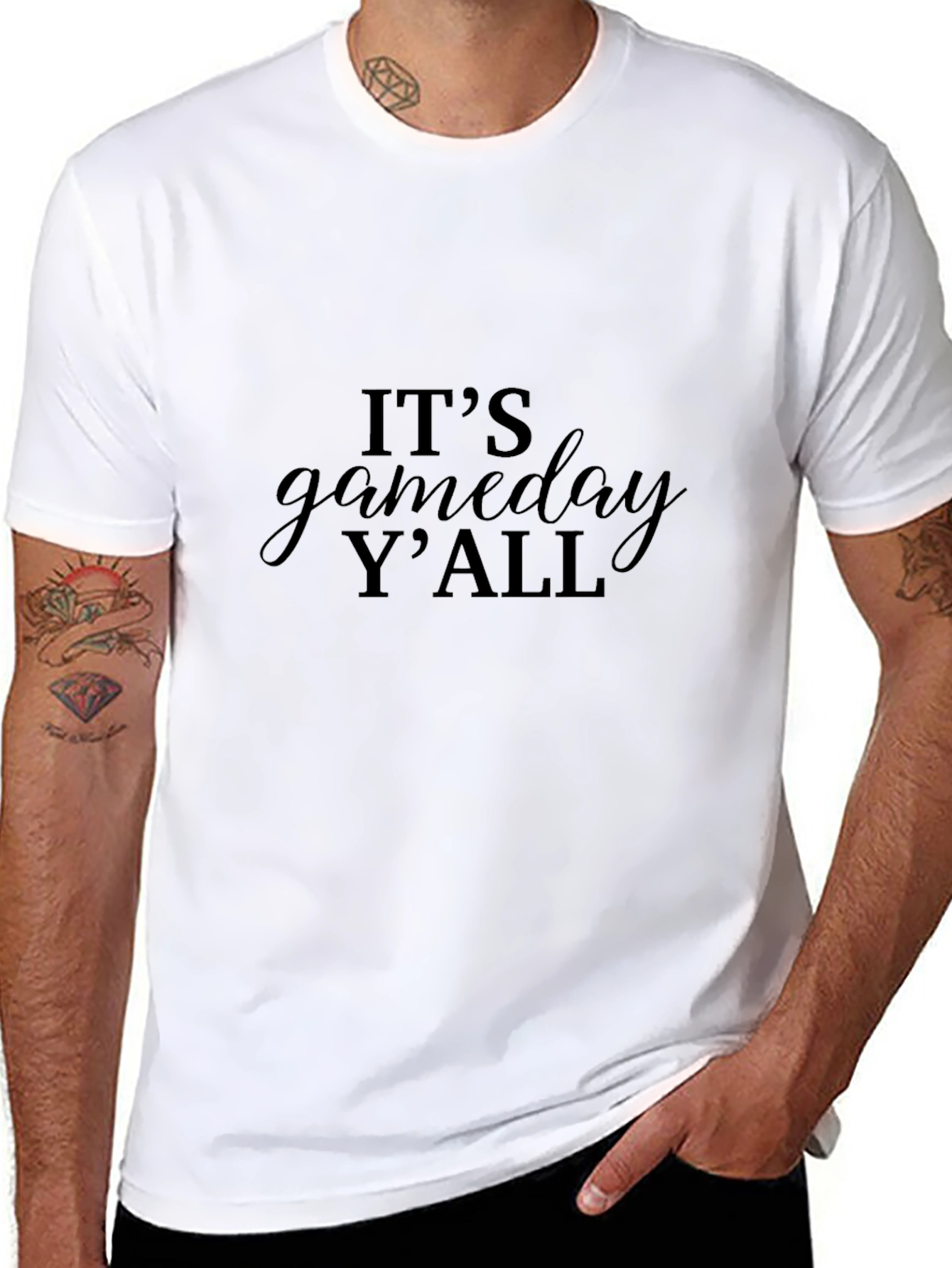 Its Gameday Yall Black T-Shirt