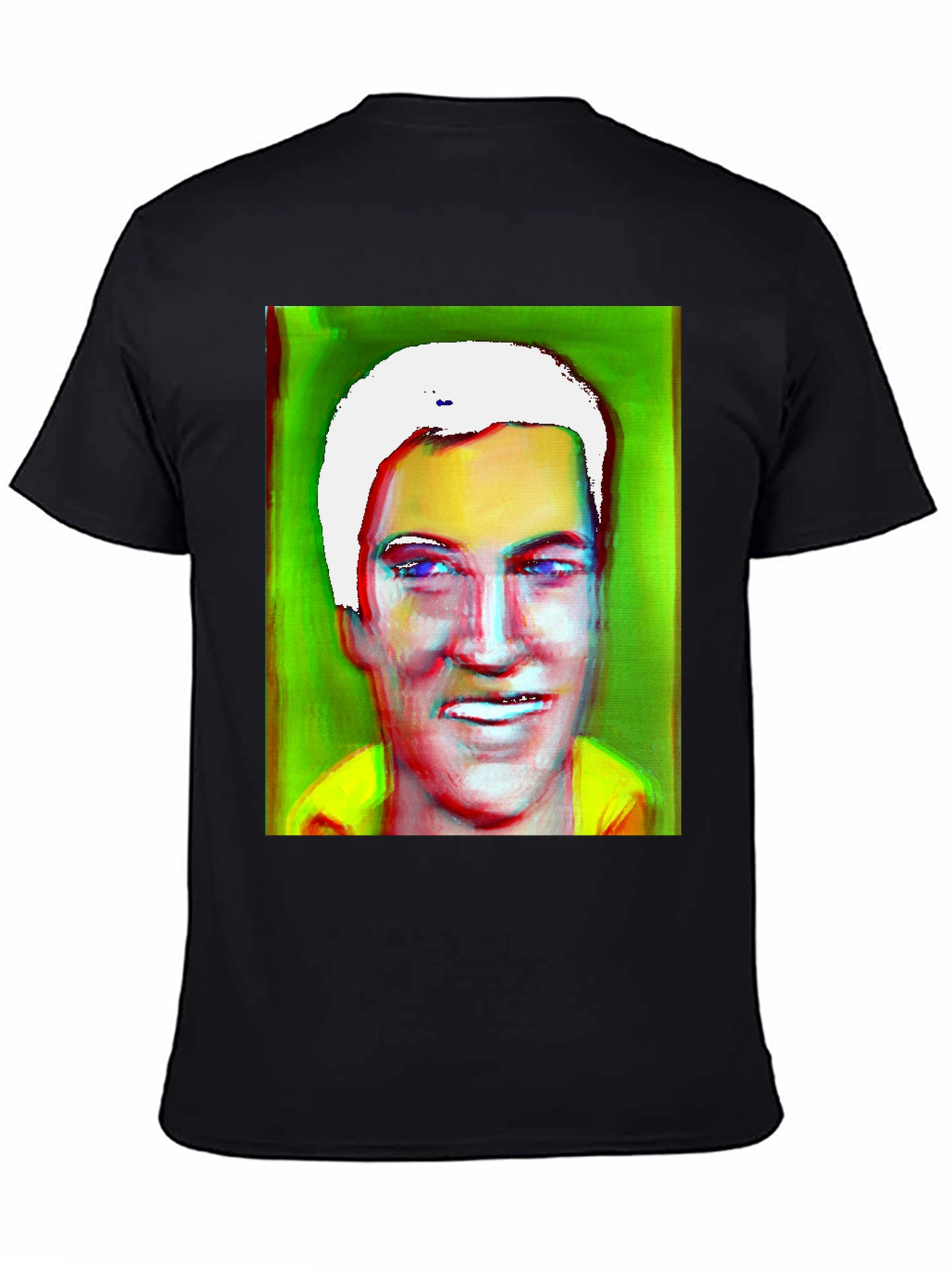 Abstract Portrait T-Shirt: Bold Artistic Tee