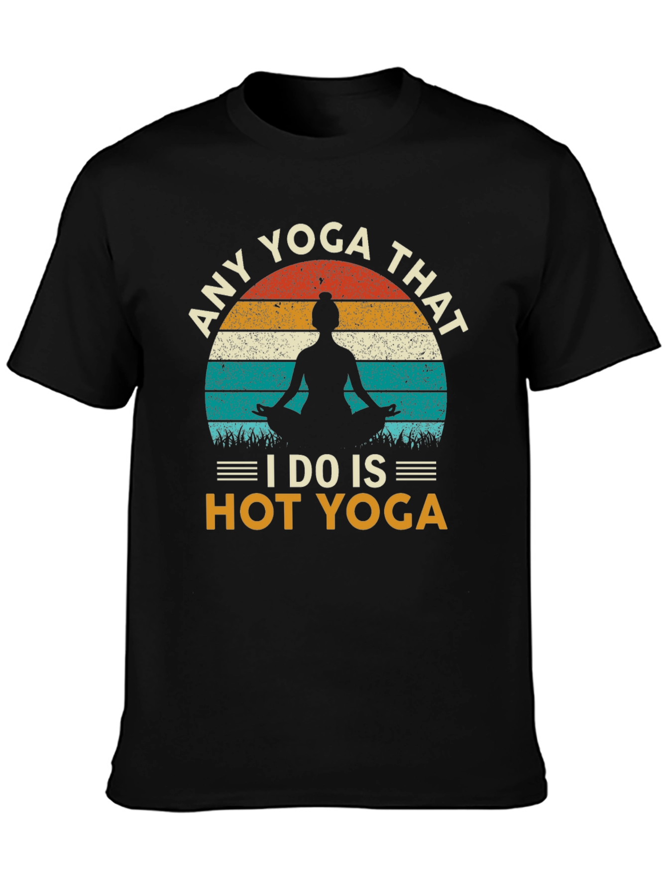 Hot Yoga Graphic Tee - Unisex Cotton Shirt