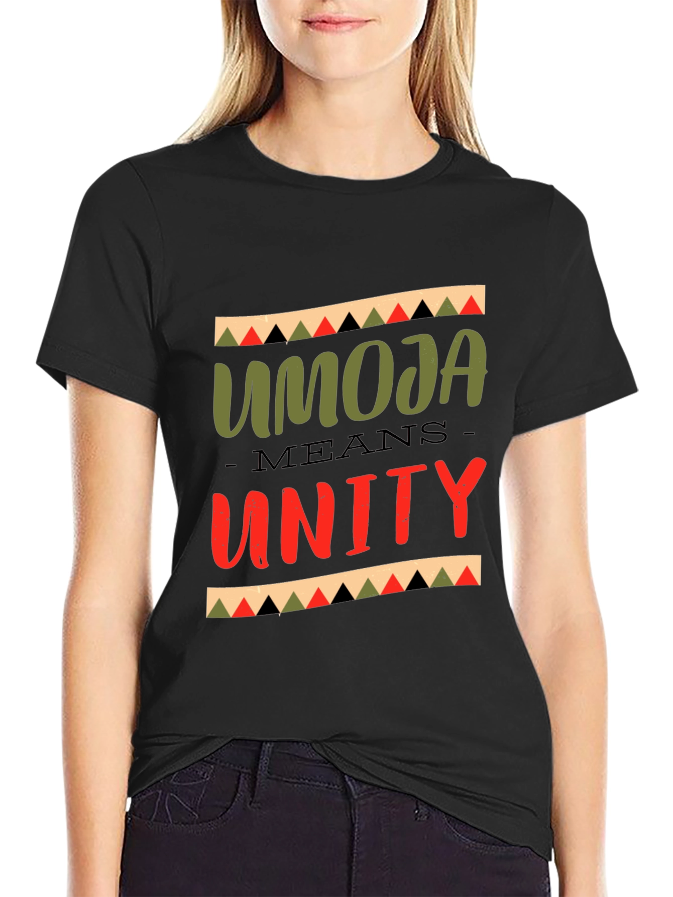 Umoja Means Unity T-Shirt - Black