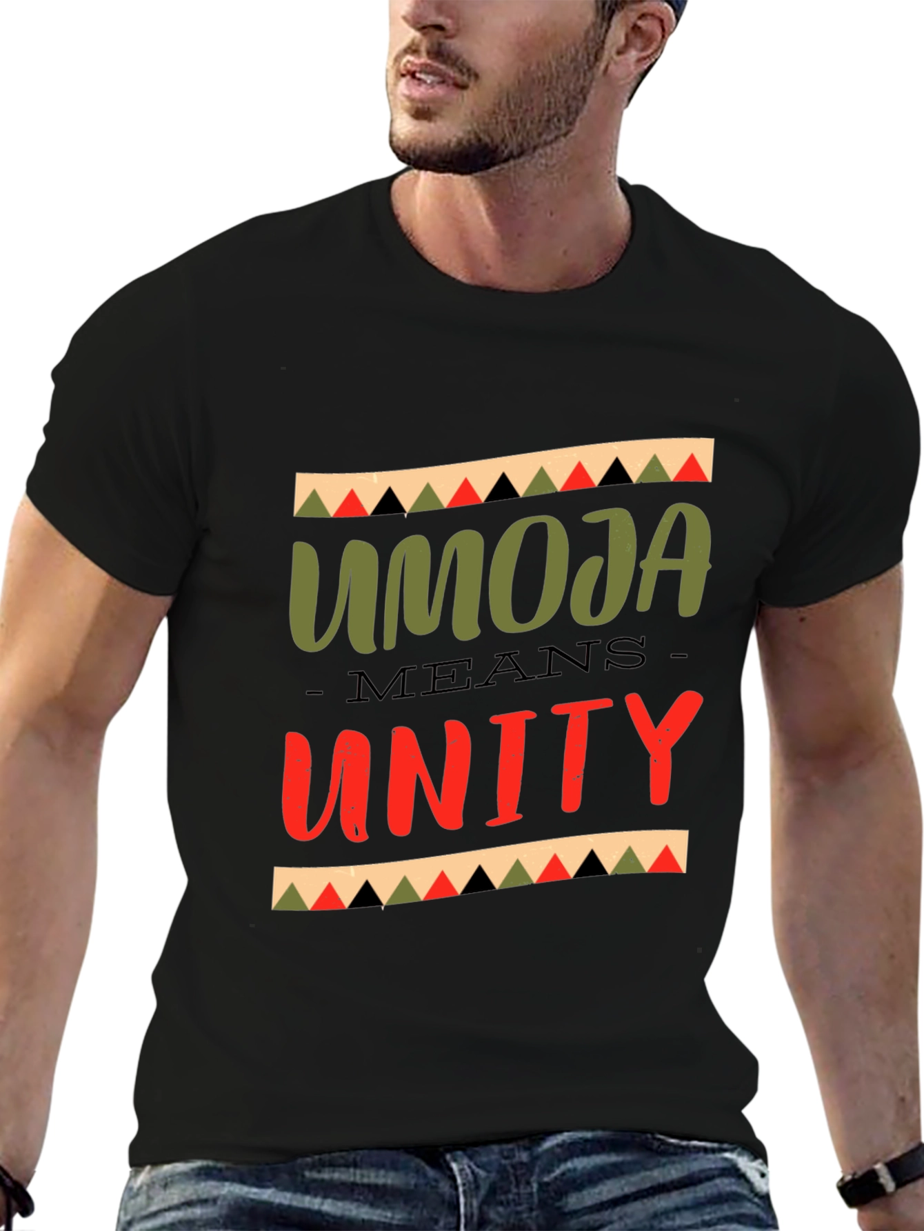 Umoja Means Unity T-Shirt - Black