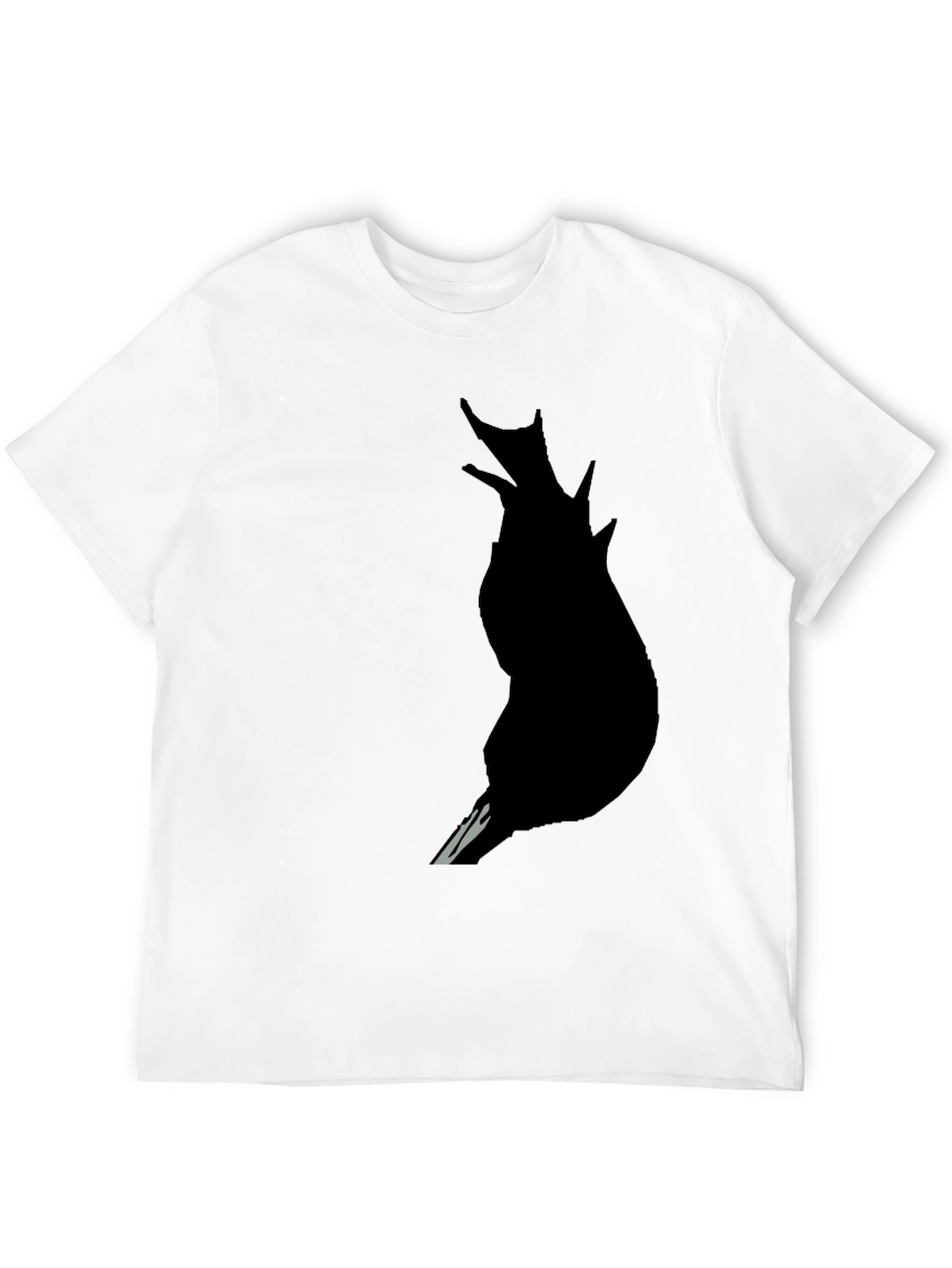 Raven Silhouette Black T-Shirt - Mens Graphic Tee
