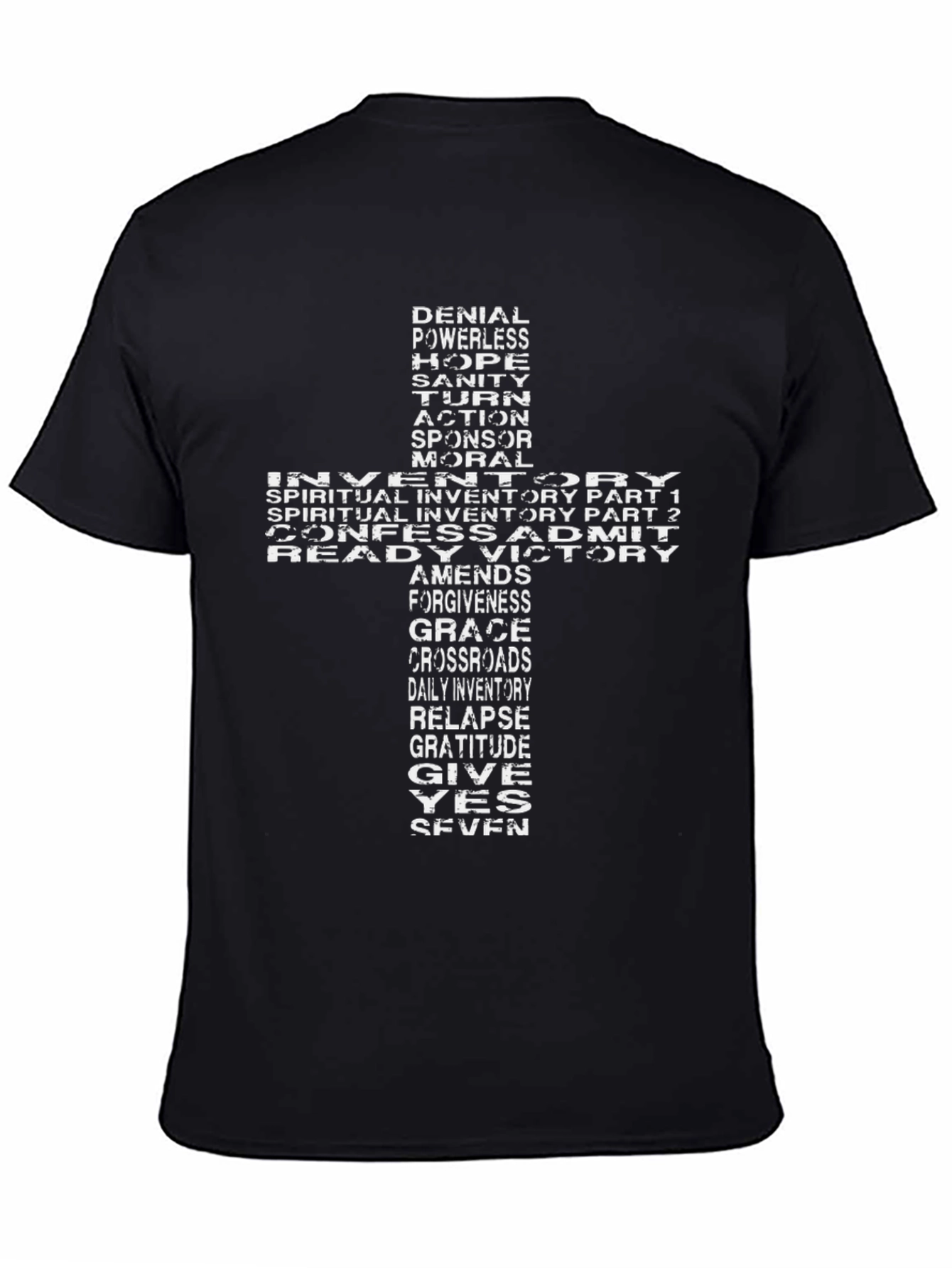 Recovery Steps Cross Graphic T-Shirt