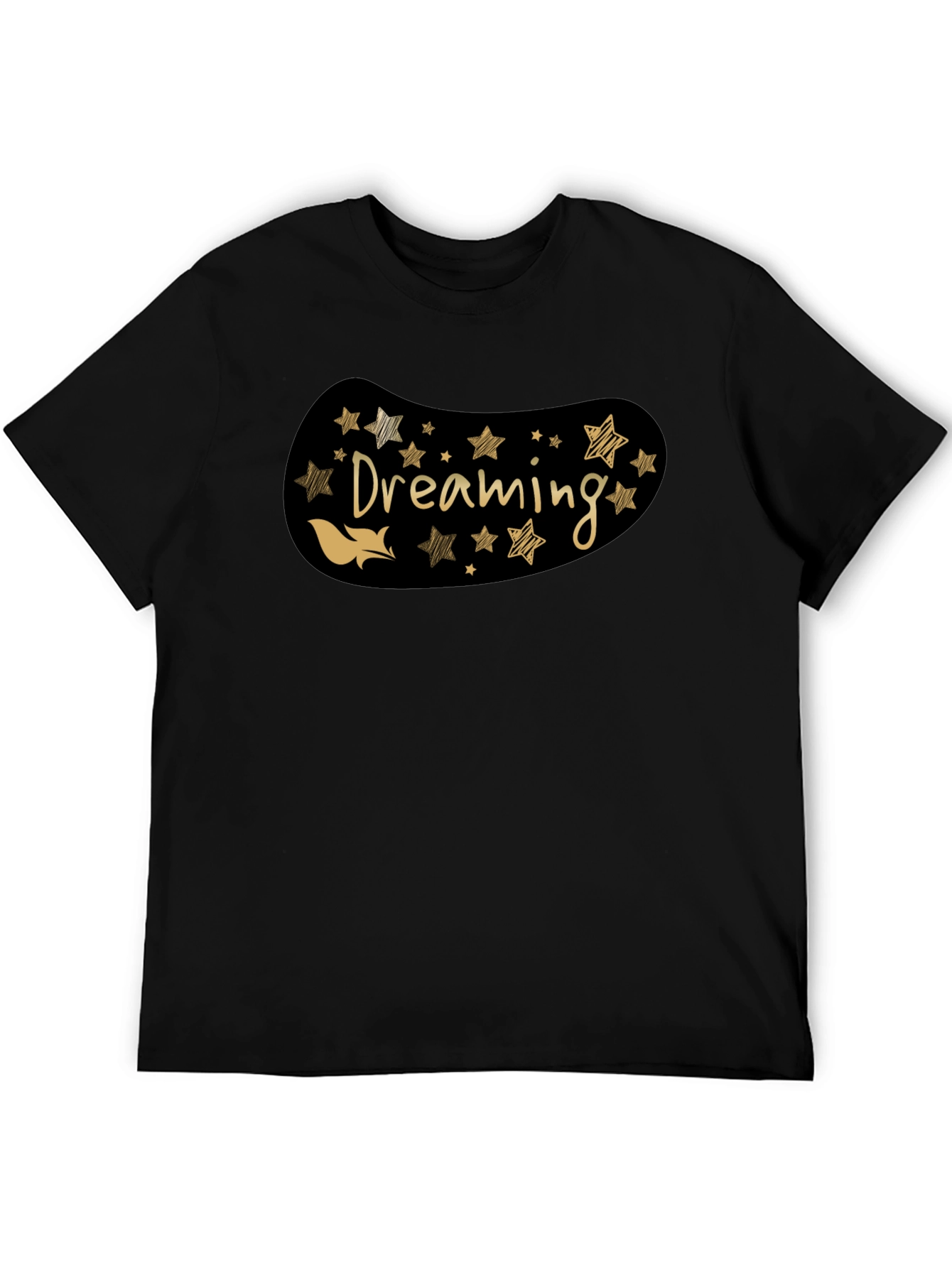 Dreaming Graphic Tee - Stylish Black T-Shirt
