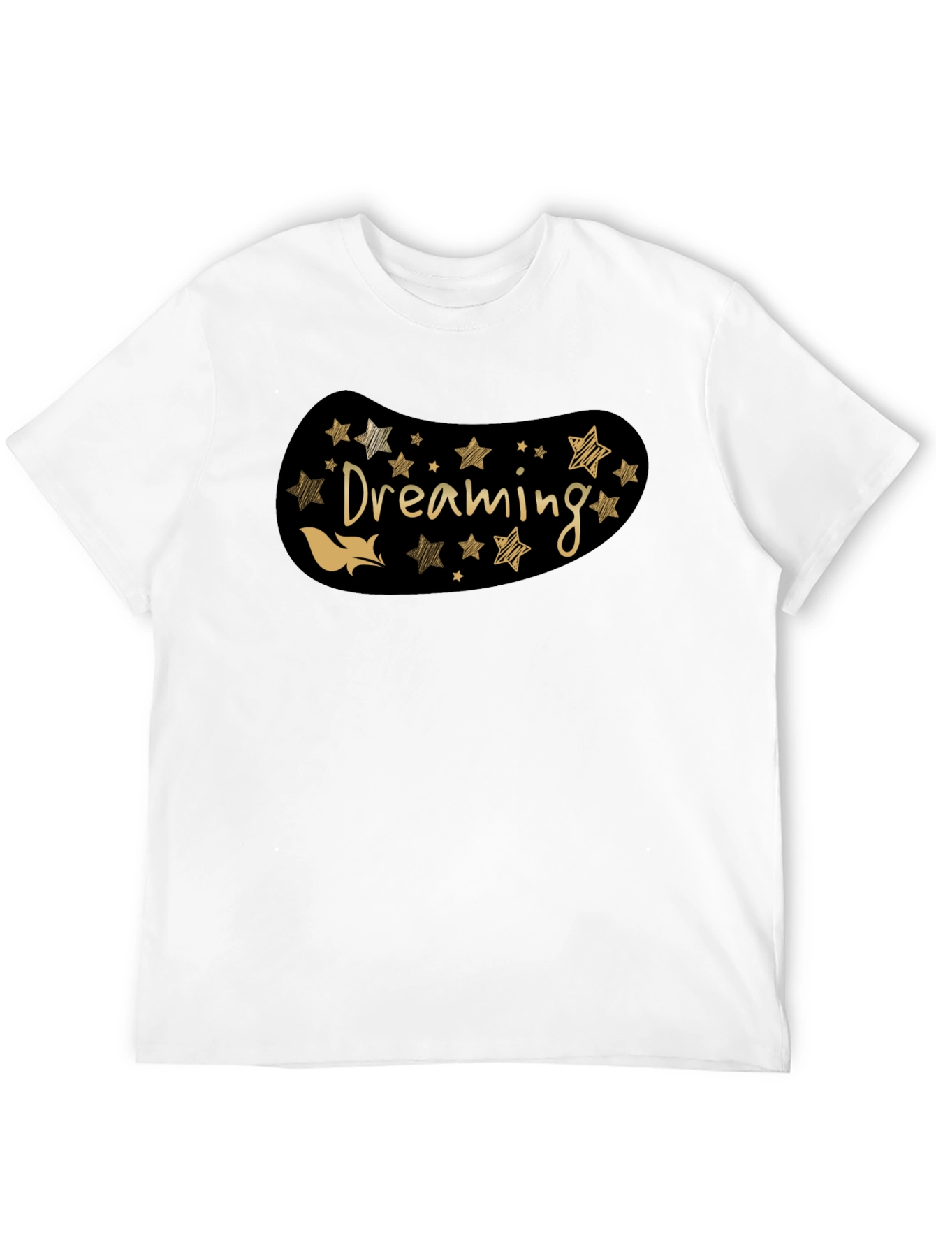 Dreaming Graphic Tee - Stylish Black T-Shirt