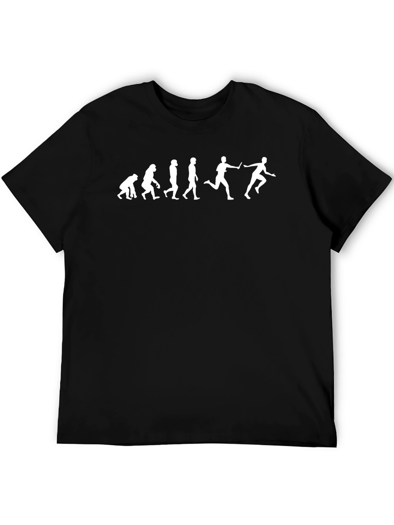 Evolution of Man Runner T-Shirt