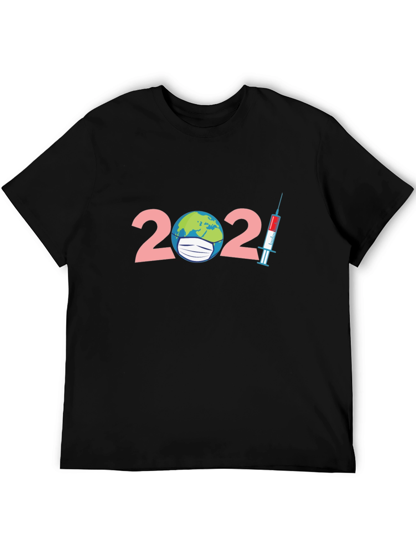 2021 Vaccine Earth T-Shirt