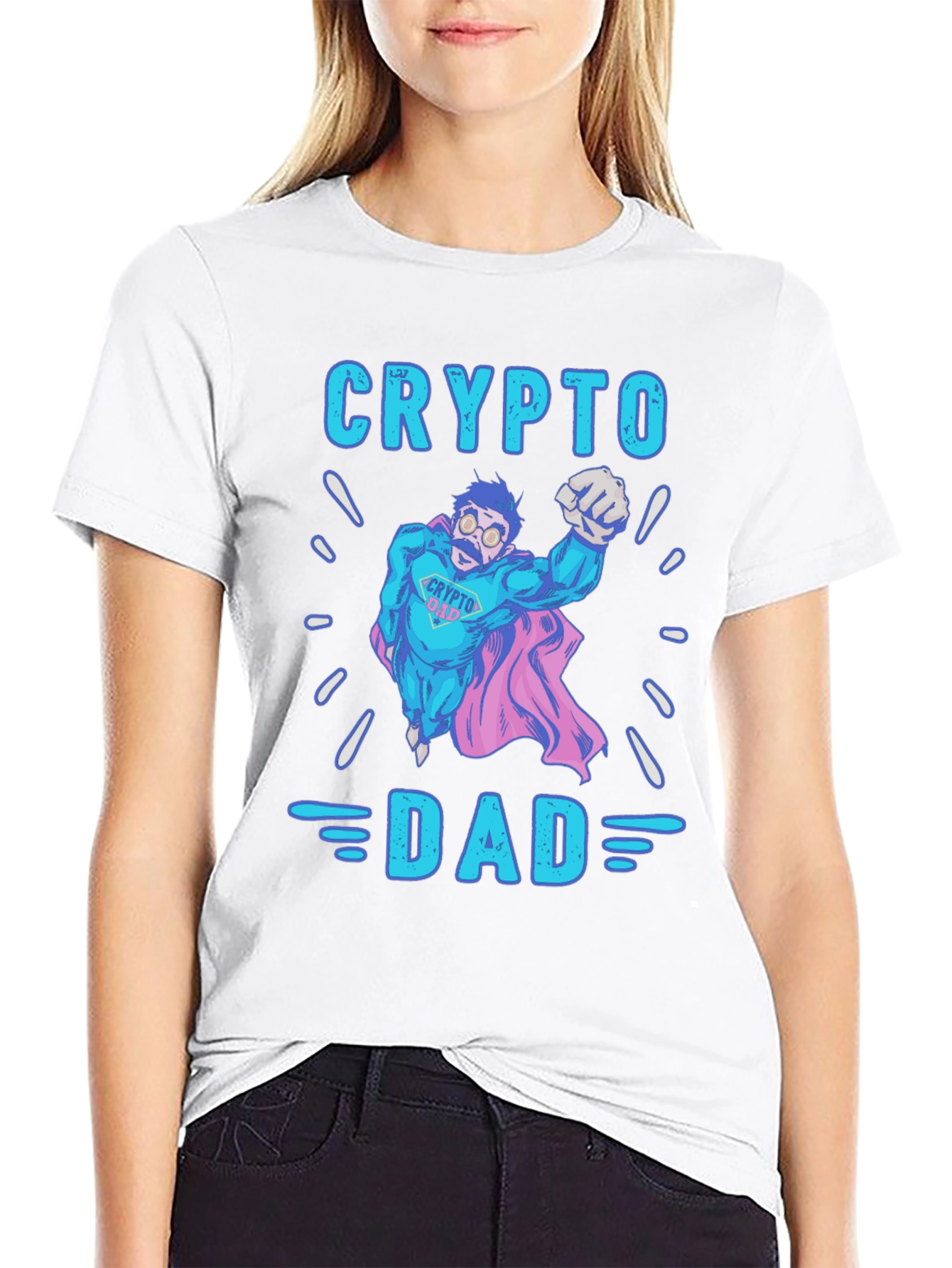 Crypto Dad Graphic T-Shirt