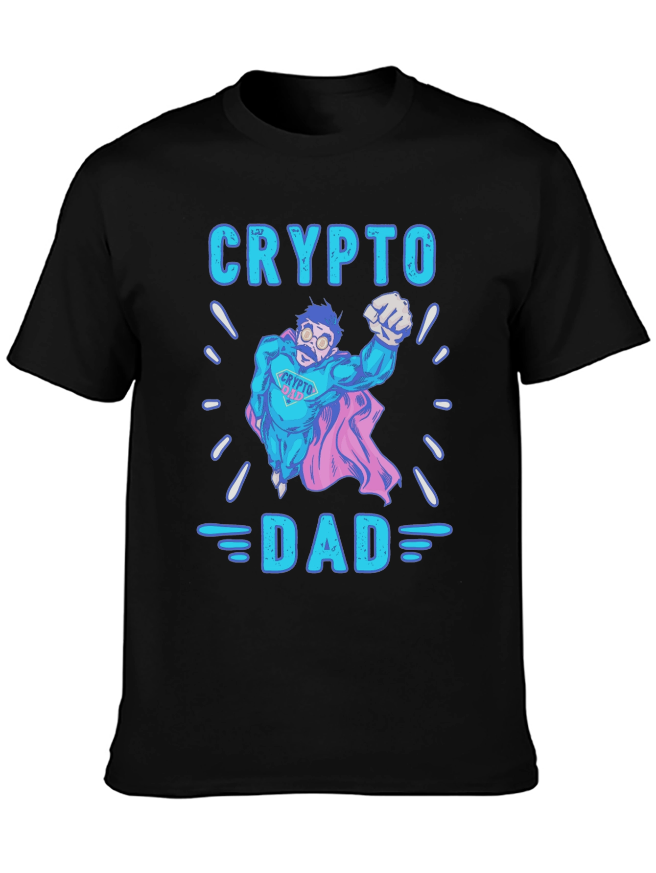 Crypto Dad Graphic T-Shirt