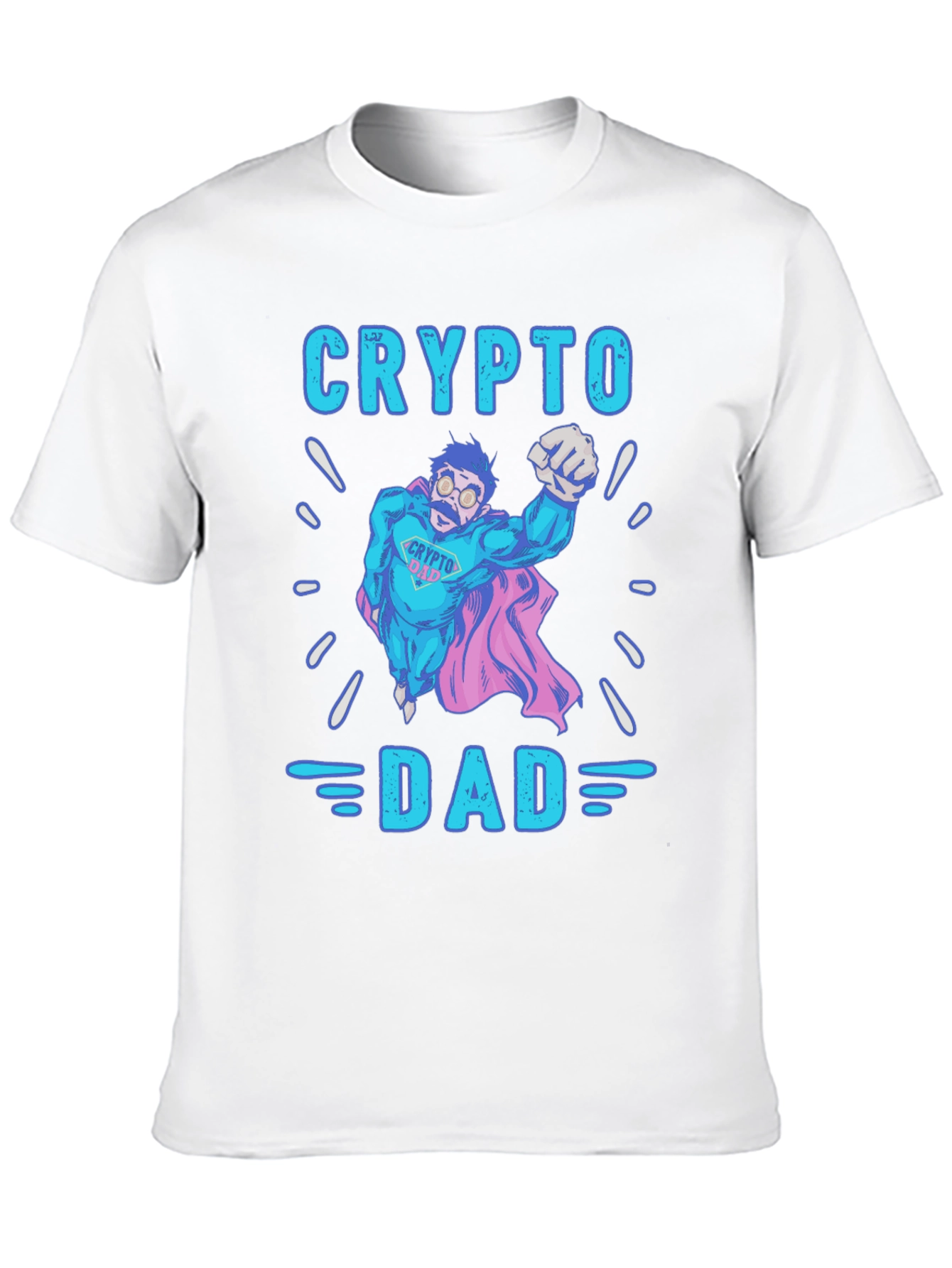 Crypto Dad Graphic T-Shirt