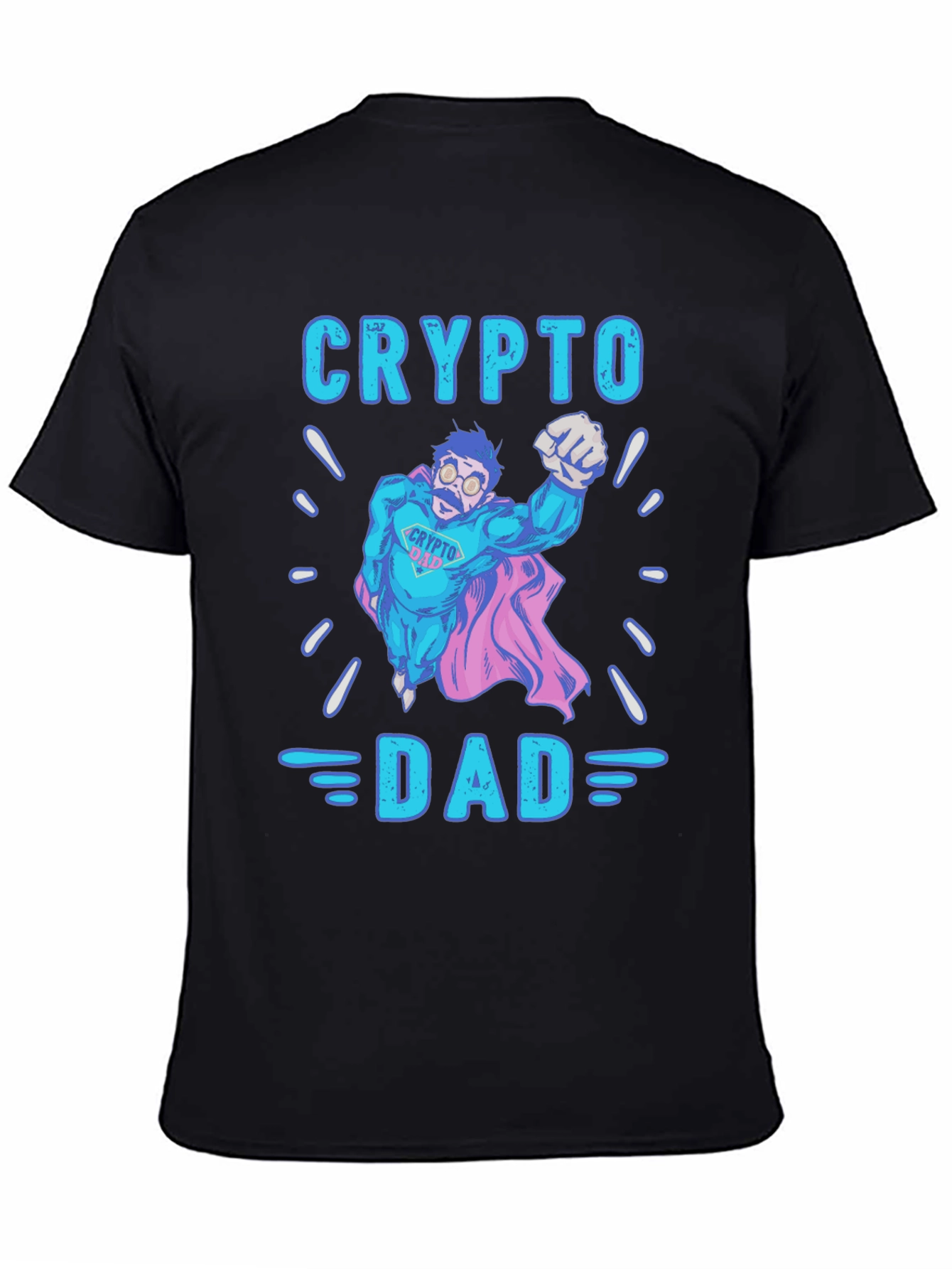 Crypto Dad Graphic T-Shirt