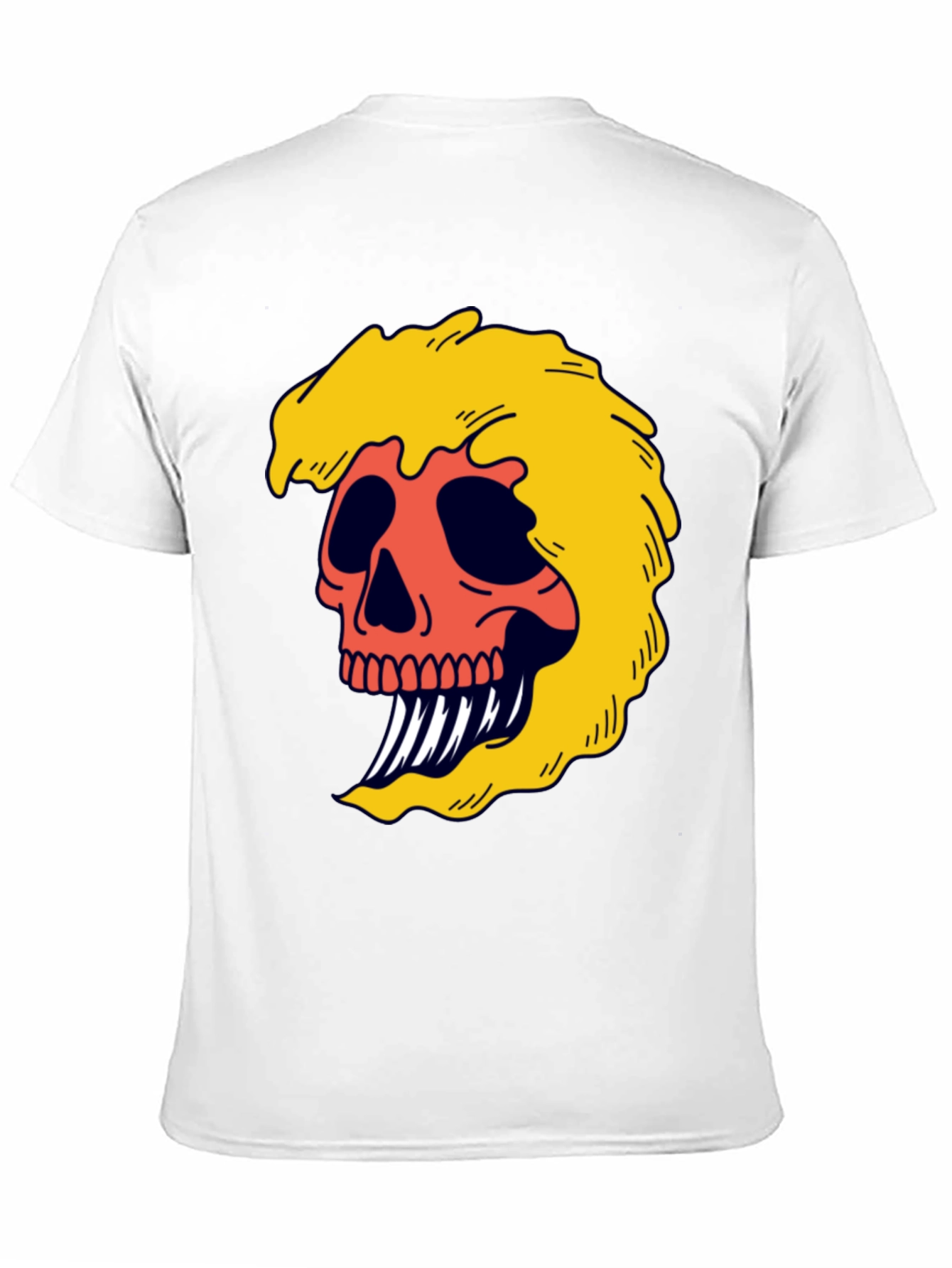 Skull Graphic Tee - Bold & Edgy Black T-Shirt
