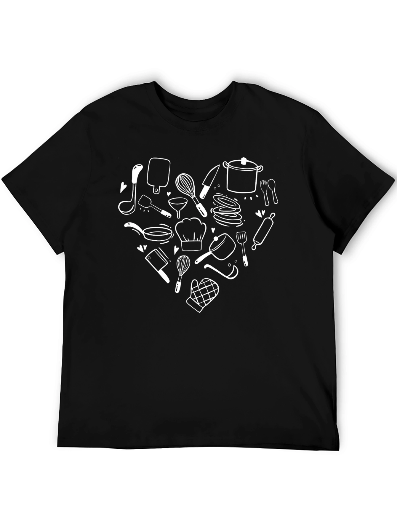 Chefs Heart T-Shirt - Culinary Love Tee