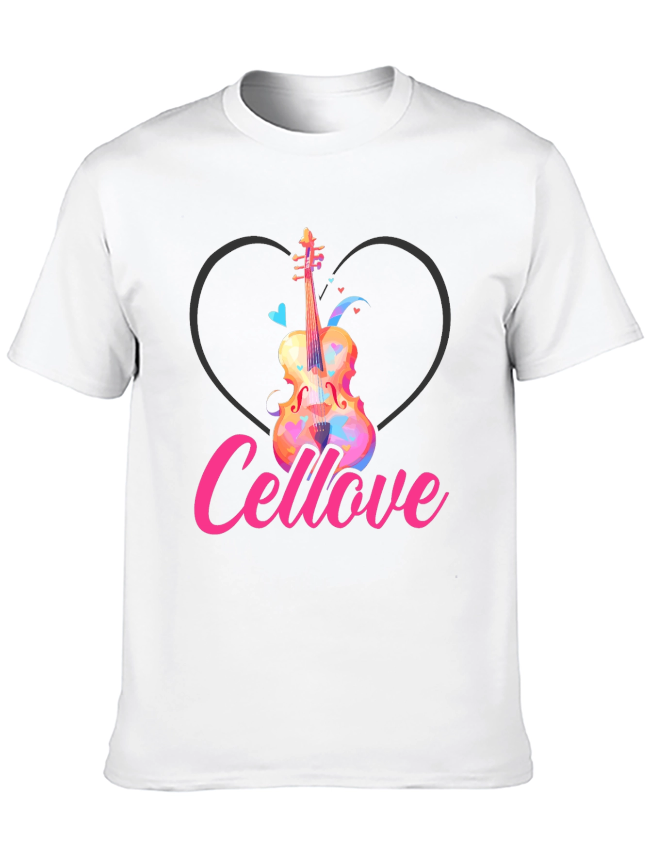 Cello Love Graphic Tee - Musicians Apparel