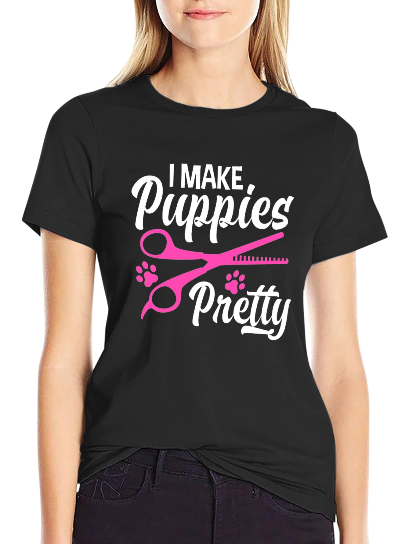 I Make Puppies Pretty T-Shirt