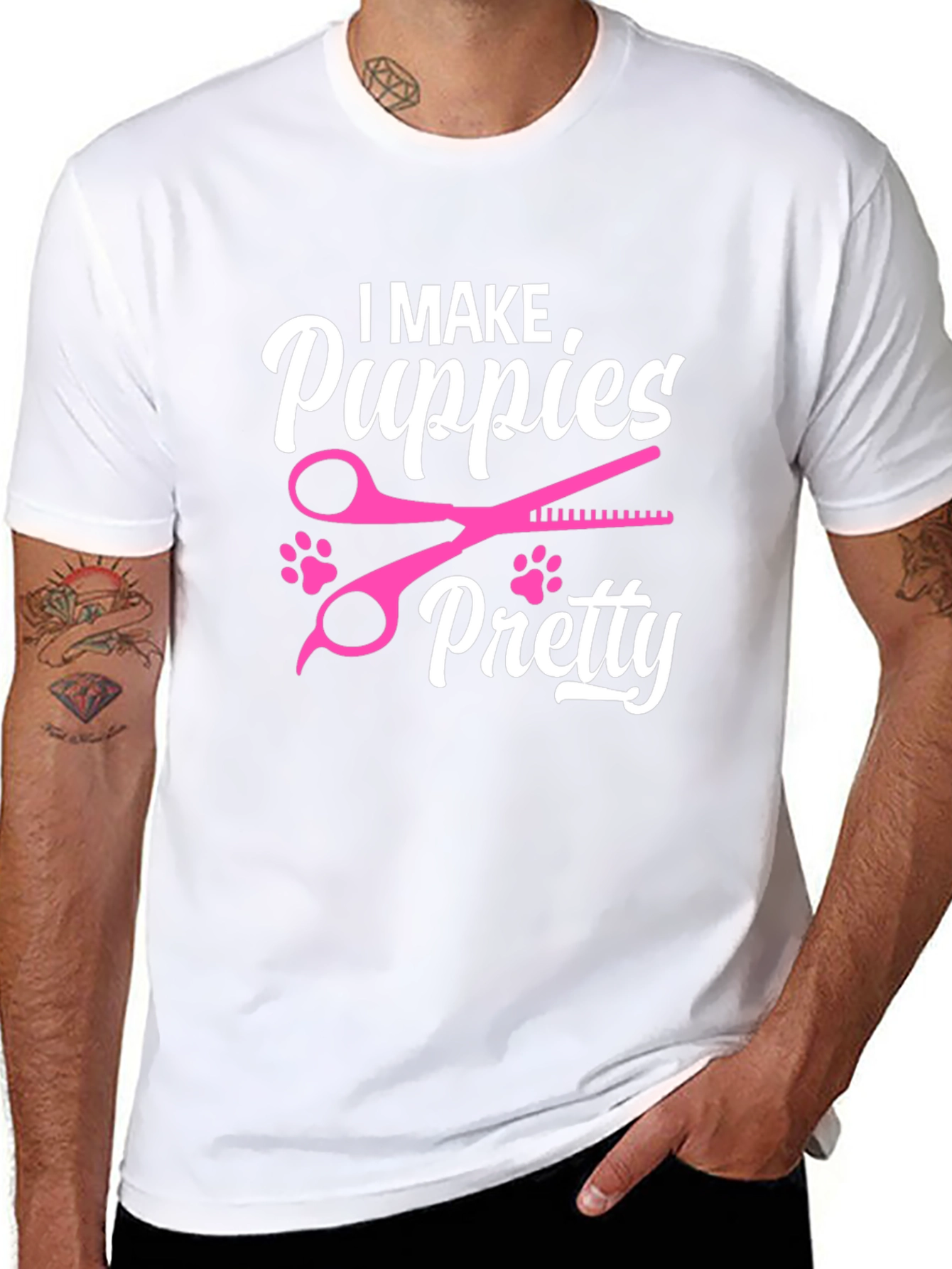 I Make Puppies Pretty T-Shirt