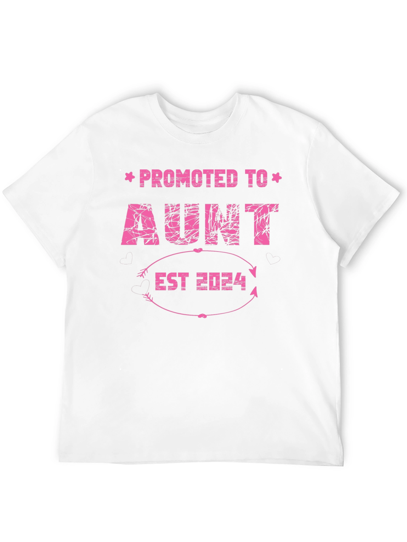 Promoted to Aunt 2024 T-Shirt - New Aunt Gift