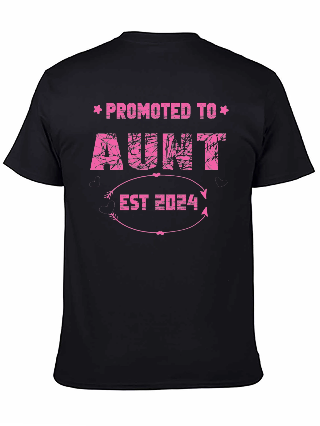 Promoted to Aunt 2024 T-Shirt - New Aunt Gift