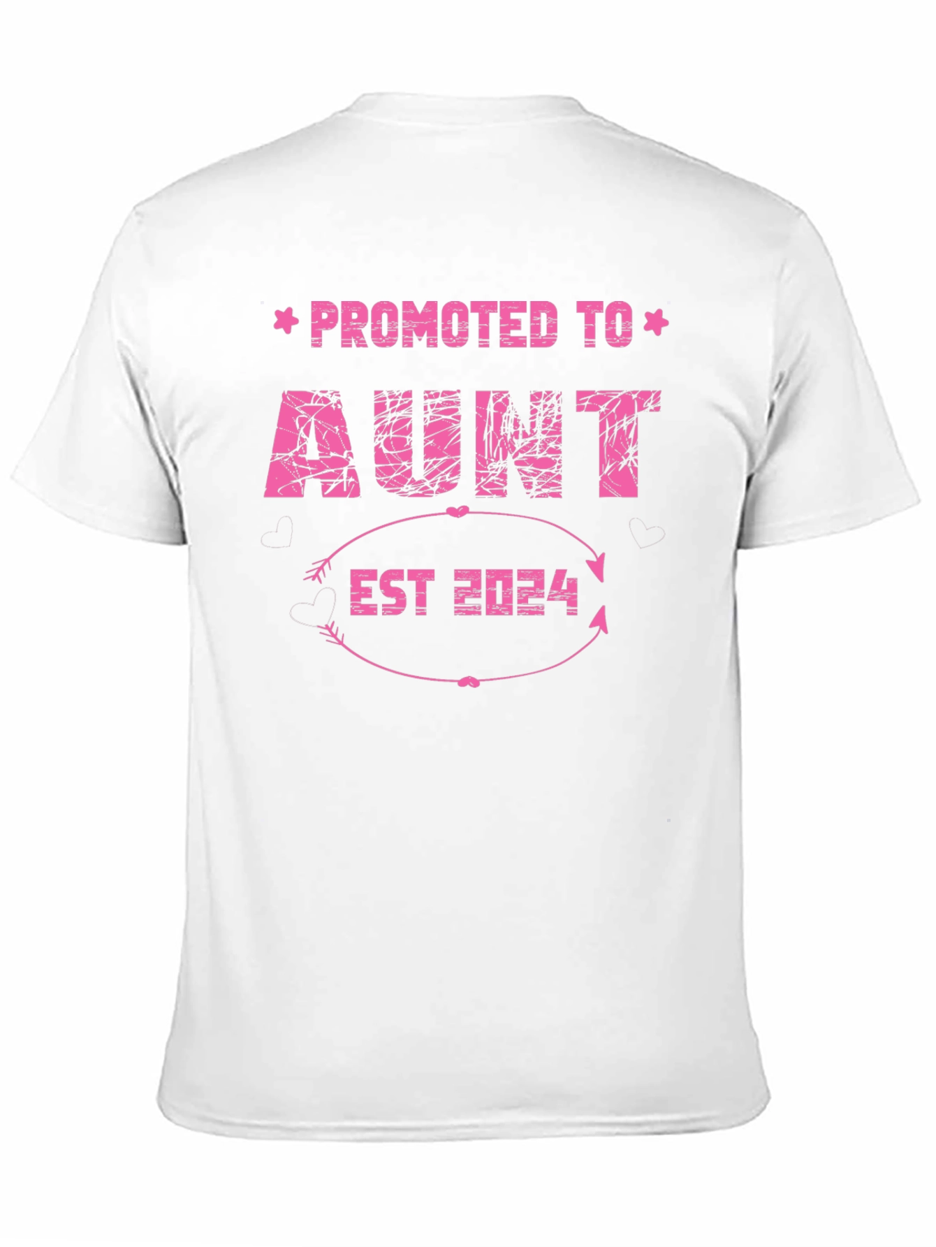 Promoted to Aunt 2024 T-Shirt - New Aunt Gift