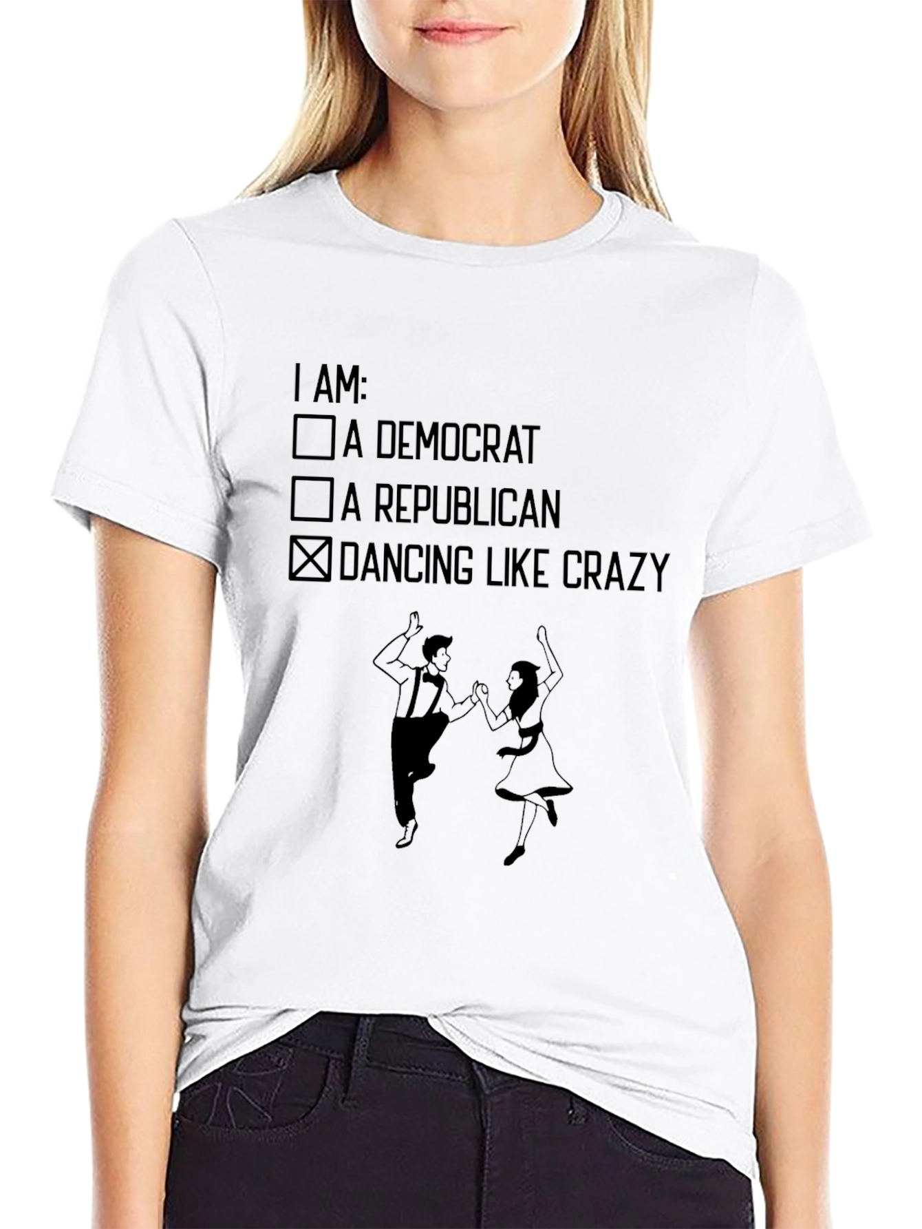 Dancing Like Crazy Graphic Tee