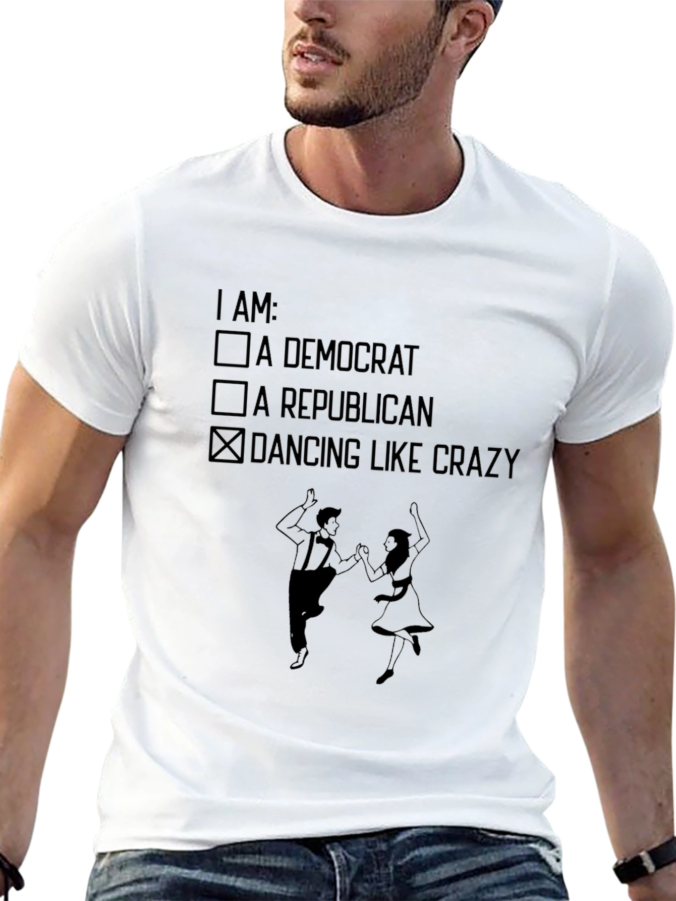 Dancing Like Crazy Graphic Tee
