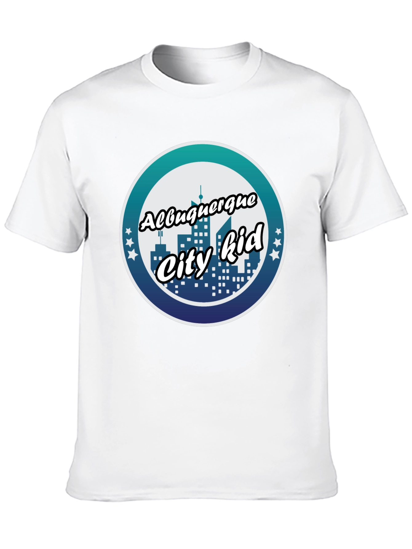 Albuquerque City Kid Black T-Shirt