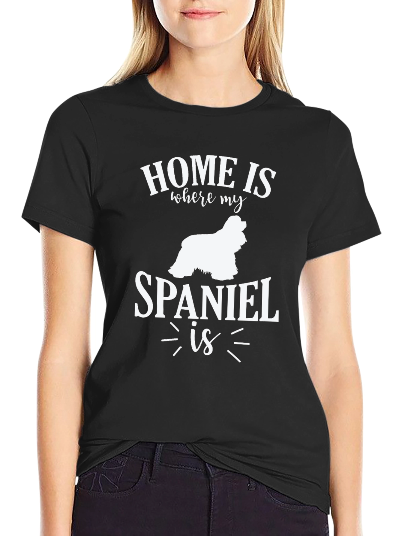 Home is Where My Spaniel Is T-Shirt