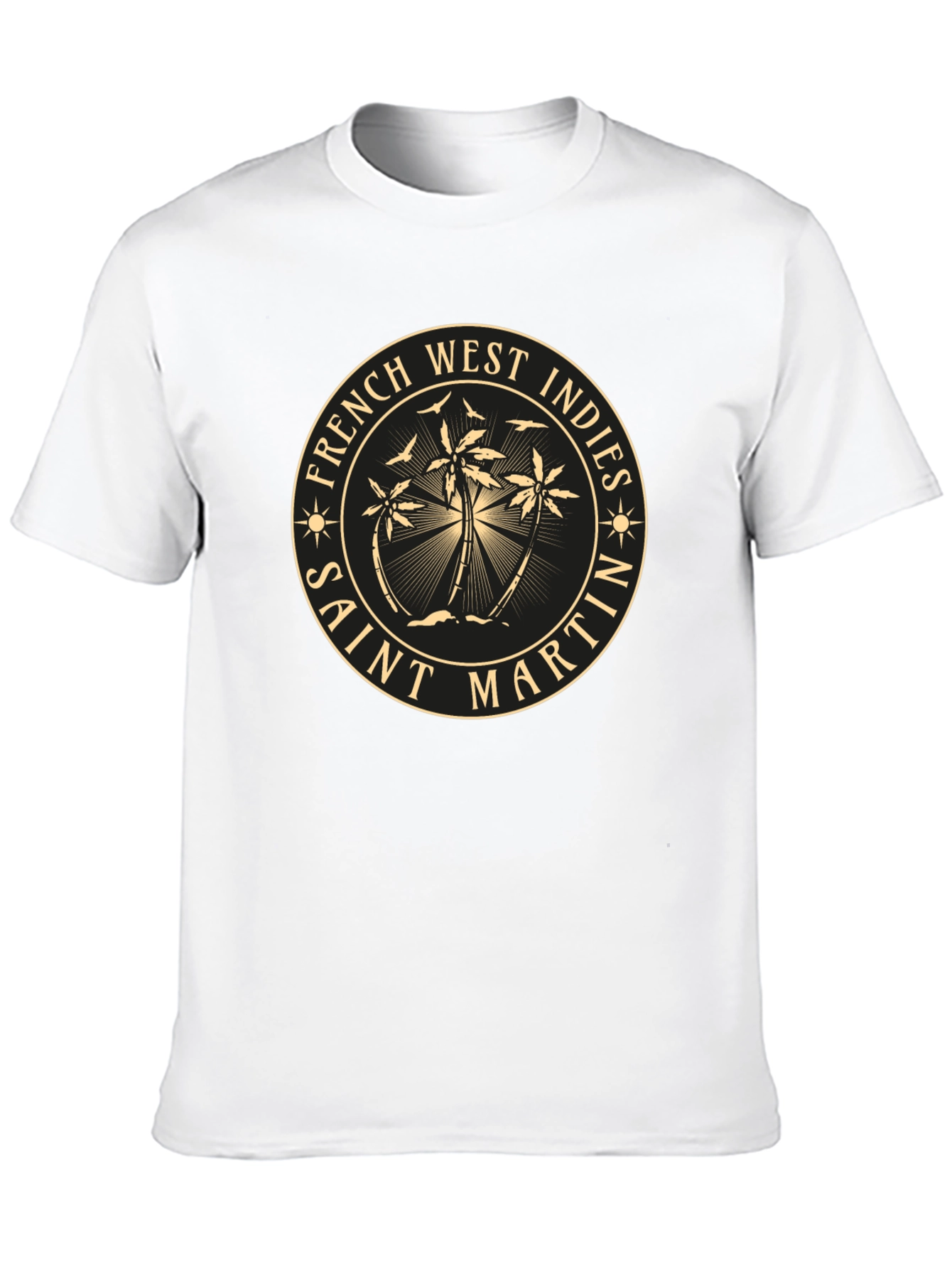 Saint Martin French West Indies Graphic T-Shirt