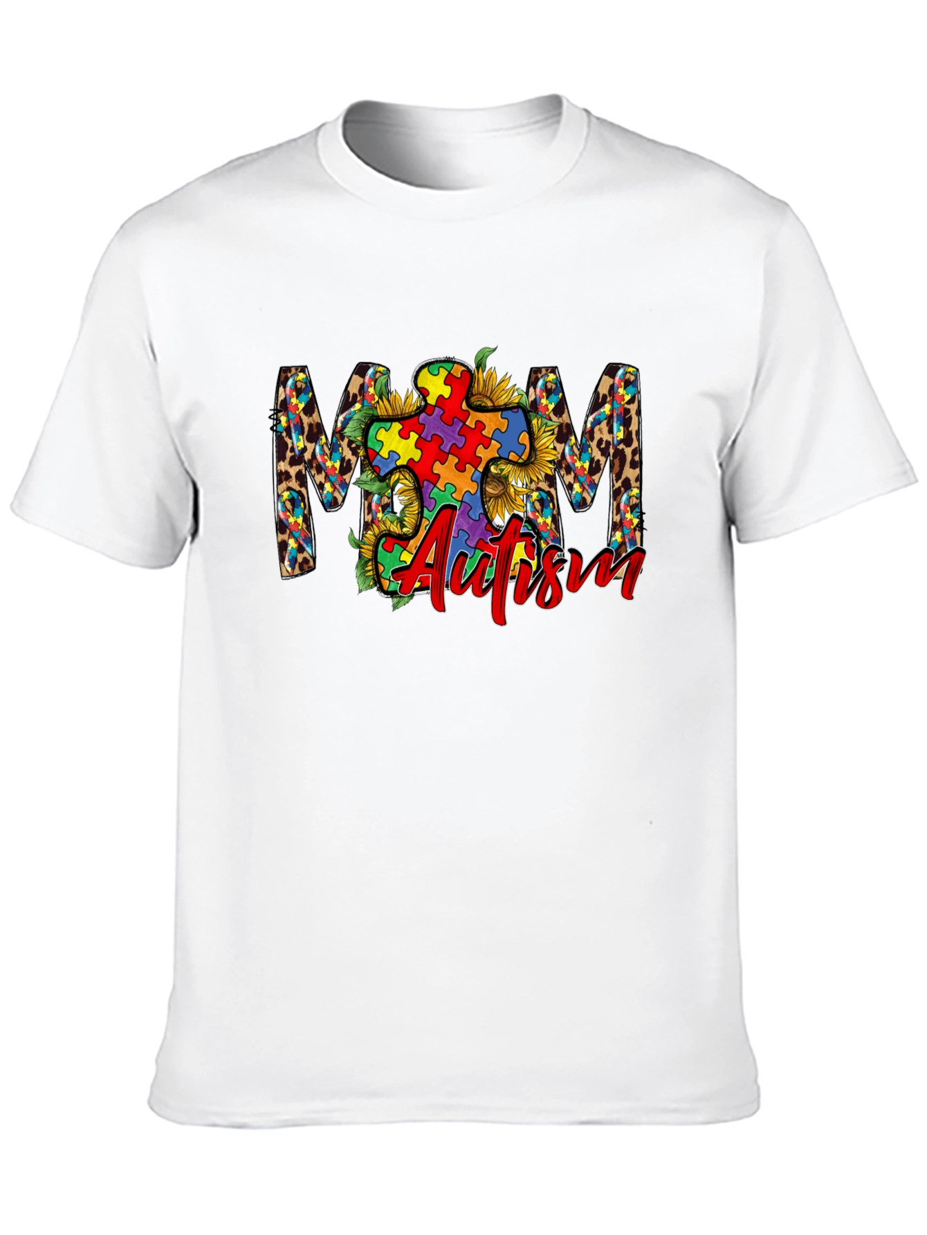 Autism Awareness Mom T-Shirt