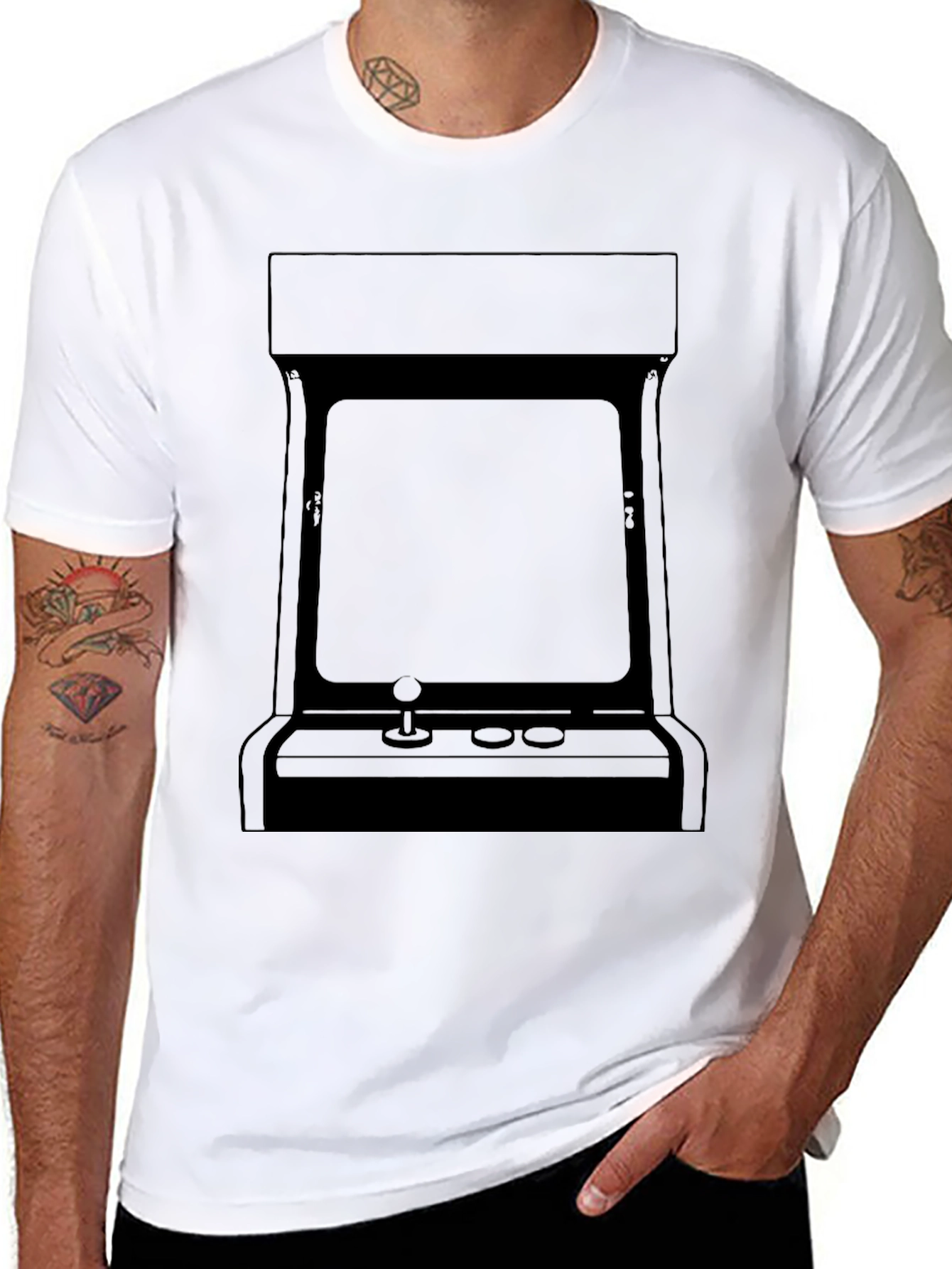 Arcade Cabinet T-Shirt - Gamer Style