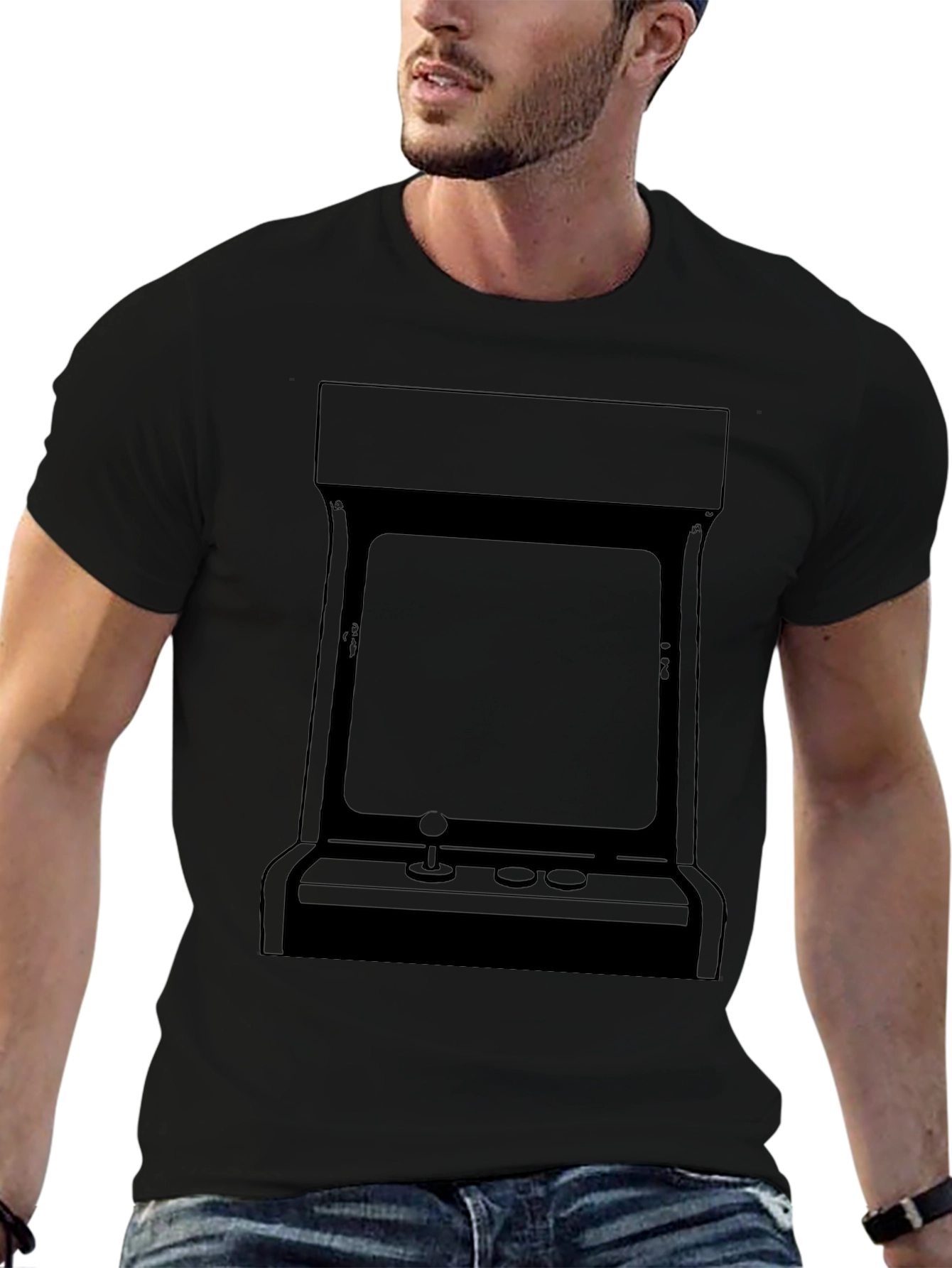 Arcade Cabinet T-Shirt - Gamer Style