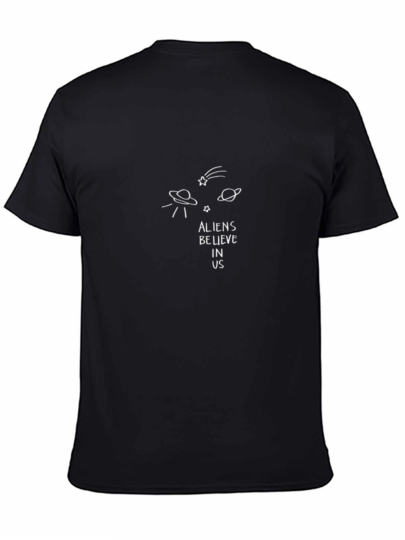 Aliens Believe In Us Graphic T-Shirt