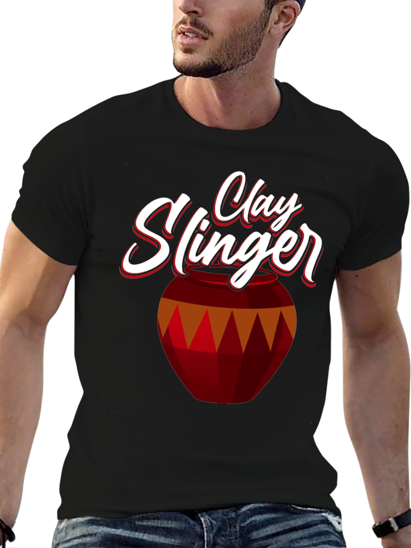 Clay Slinger Graphic Tee - Potters Shirt