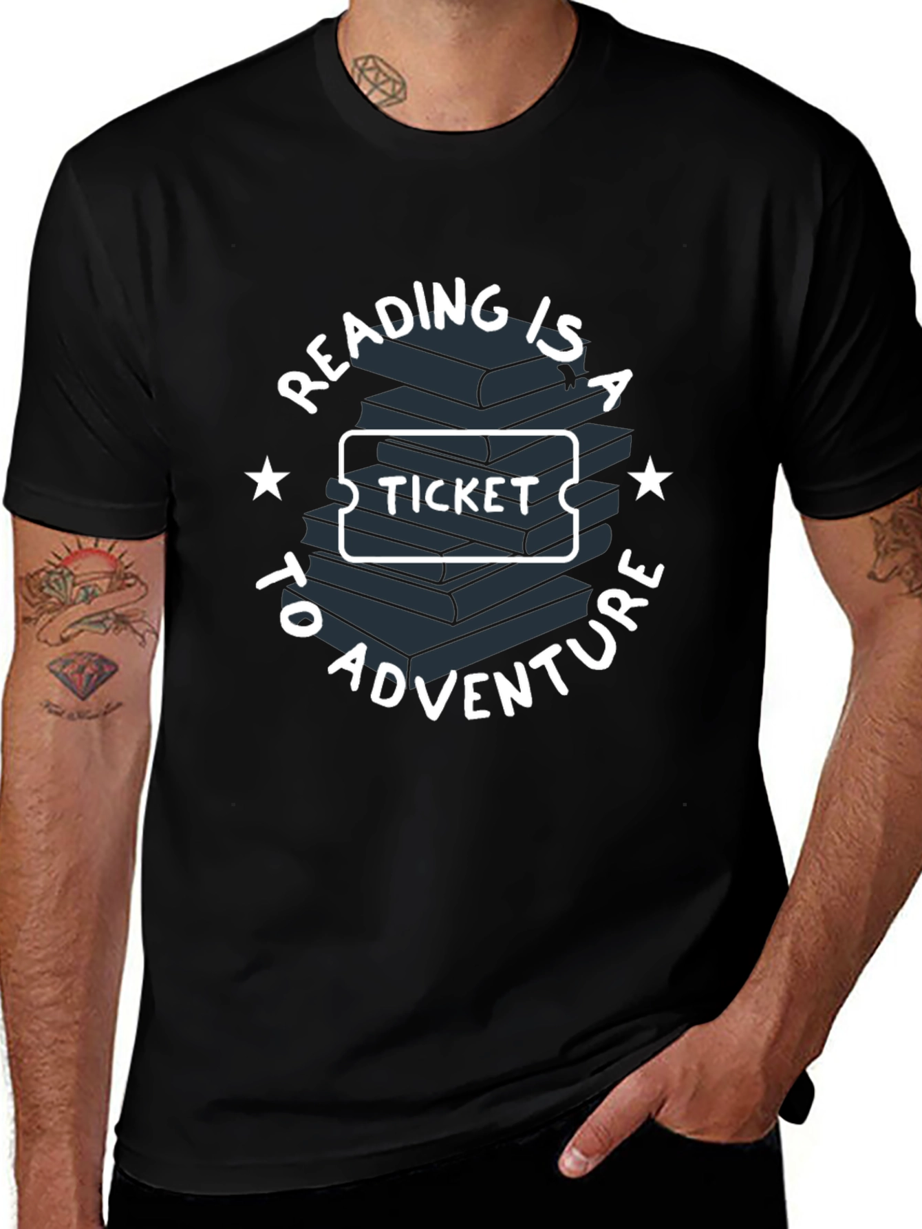 Reading is Adventure T-Shirt - Book Lover Gift
