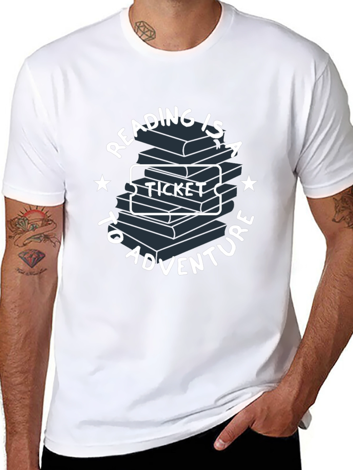 Reading is Adventure T-Shirt - Book Lover Gift