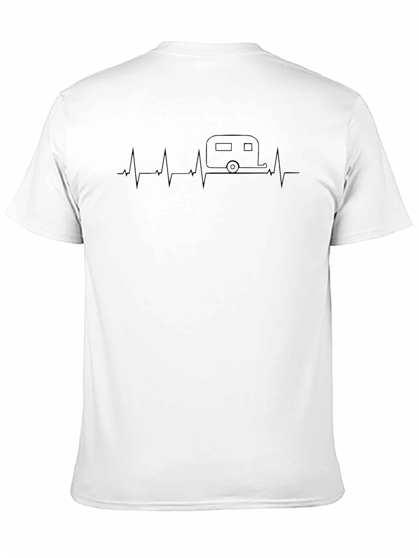Camper Heartbeat T-Shirt - Adventure Ready Style
