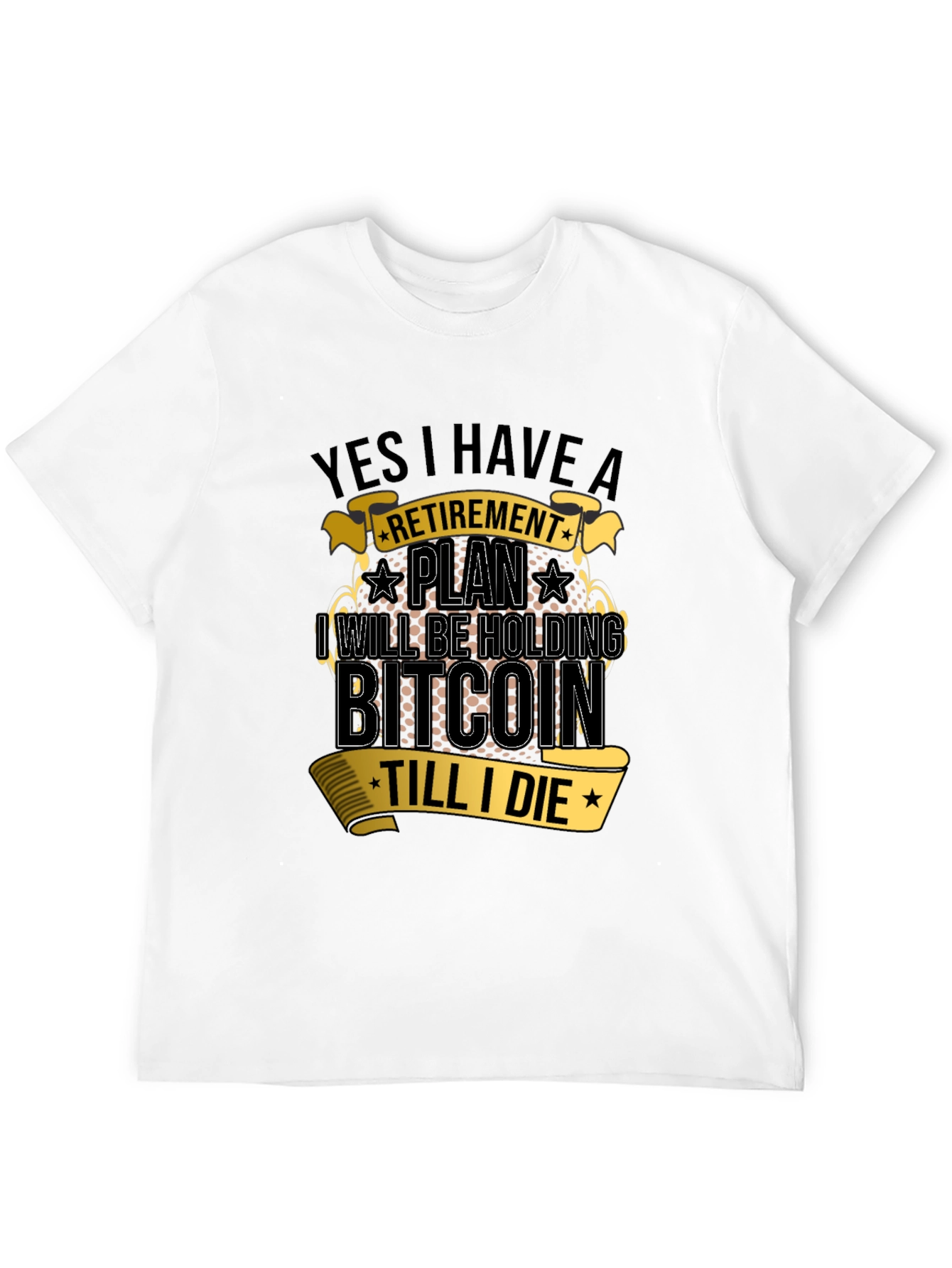 Bitcoin Retirement Plan Graphic Tee