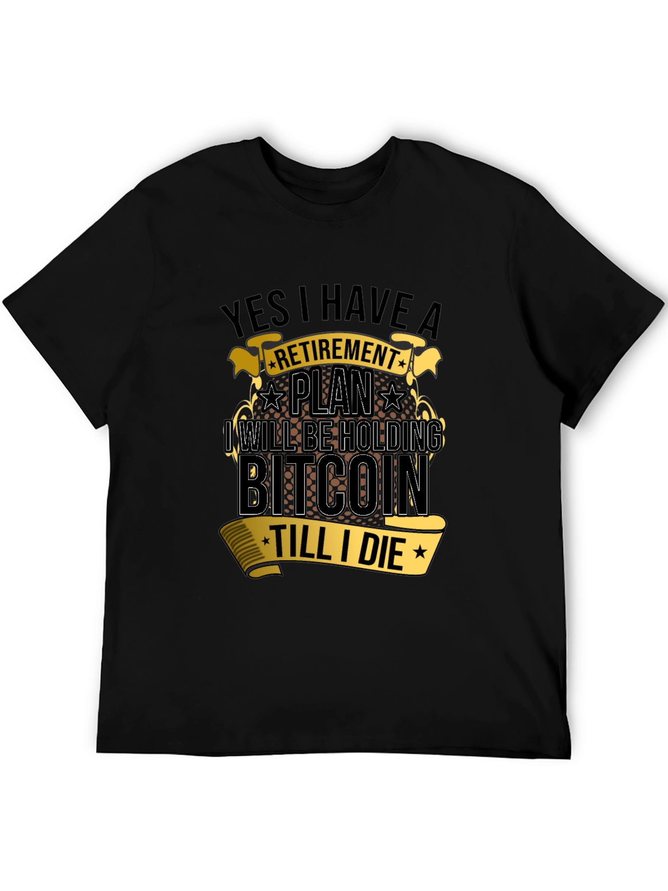 Bitcoin Retirement Plan Graphic Tee