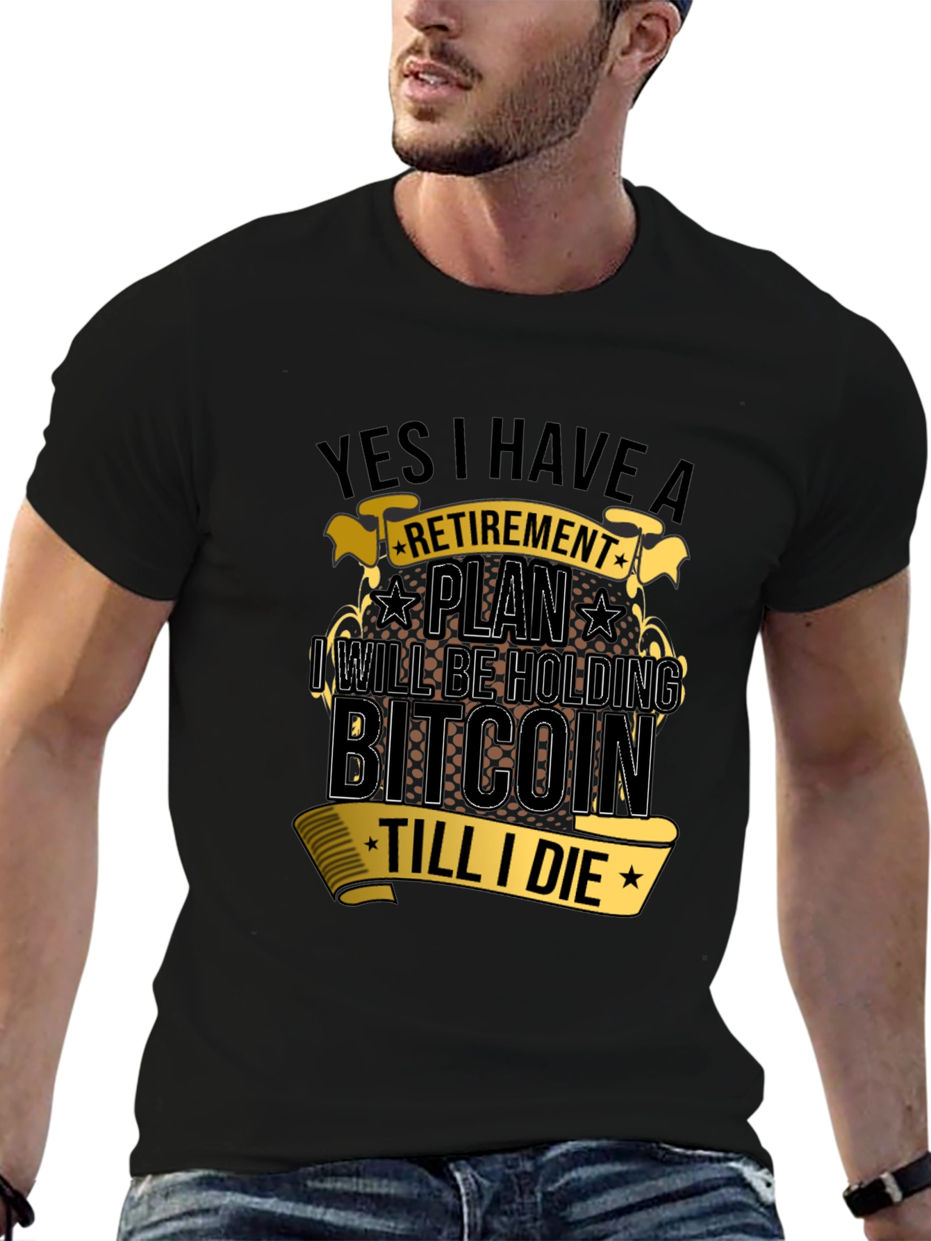 Bitcoin Retirement Plan Graphic Tee