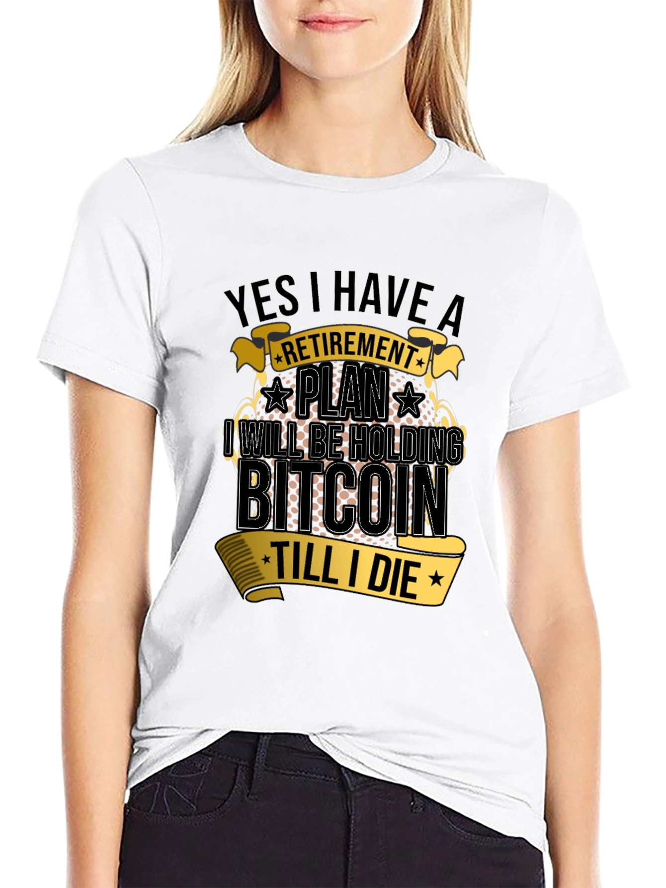 Bitcoin Retirement Plan Graphic Tee