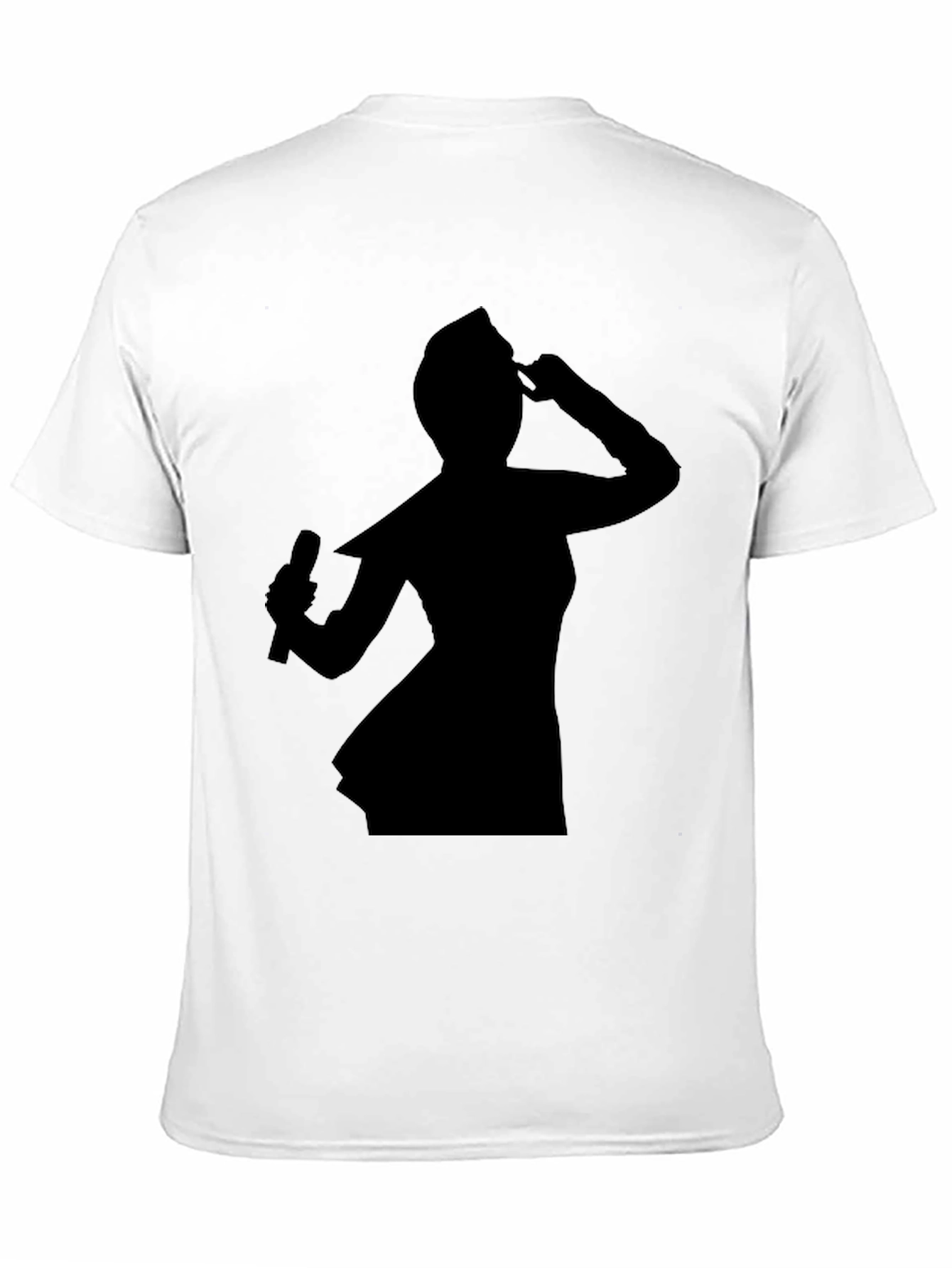 Silhouette Graphic T-Shirt - Black