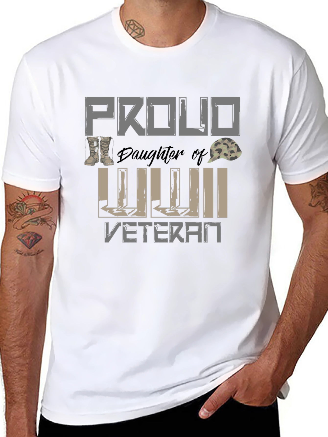 Proud Daughter of Veteran T-Shirt