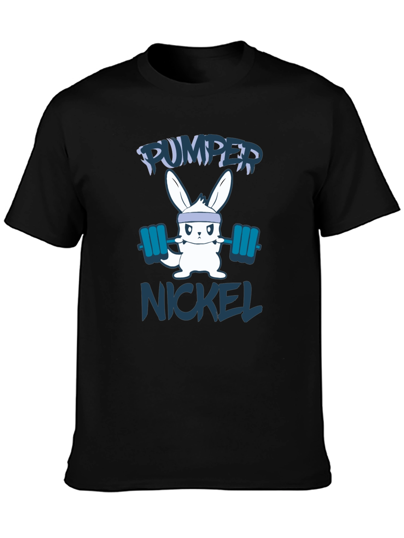 Pumper Nickel Bunny Black T-Shirt