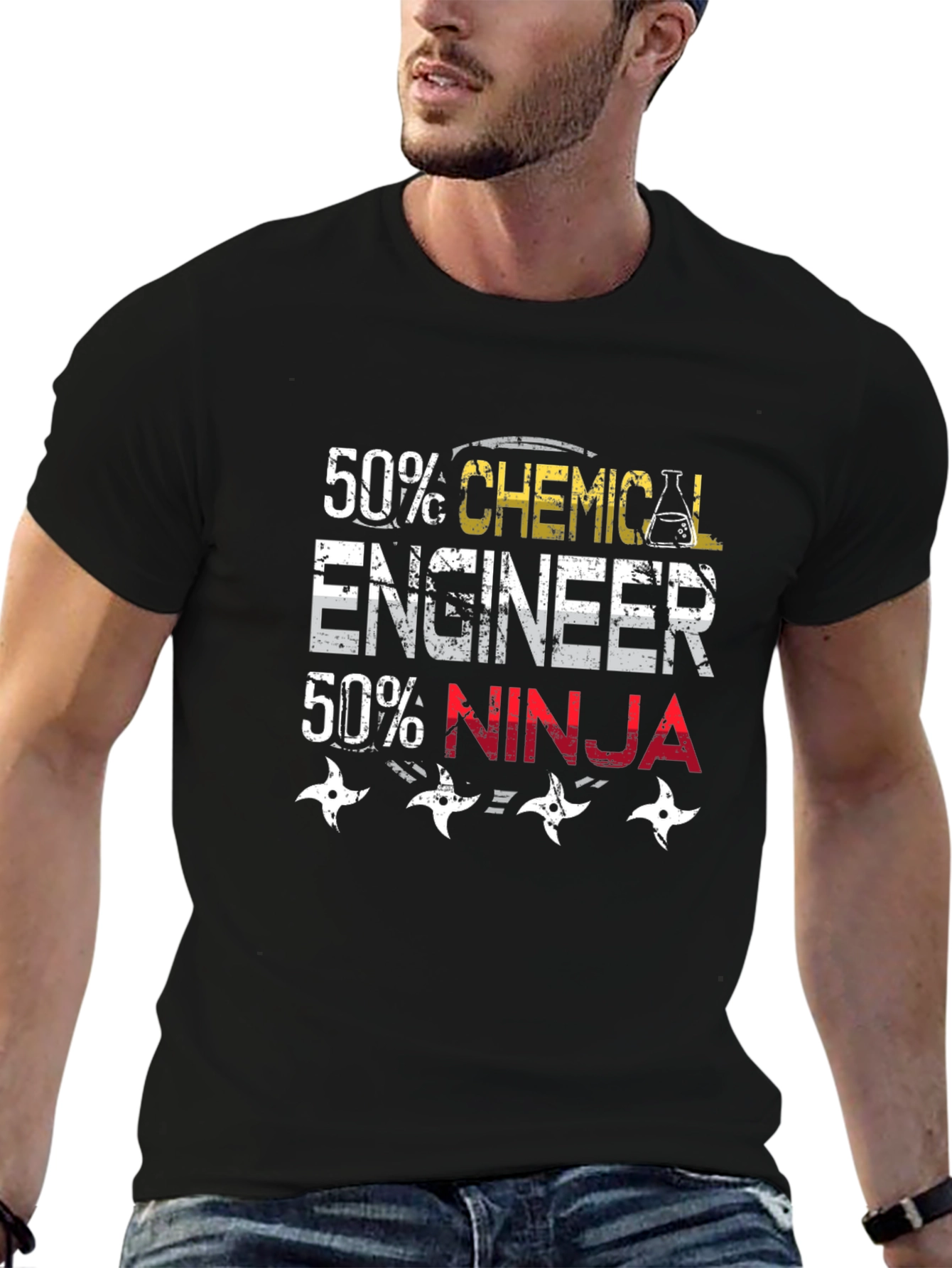 Chemical Engineer Ninja T-Shirt