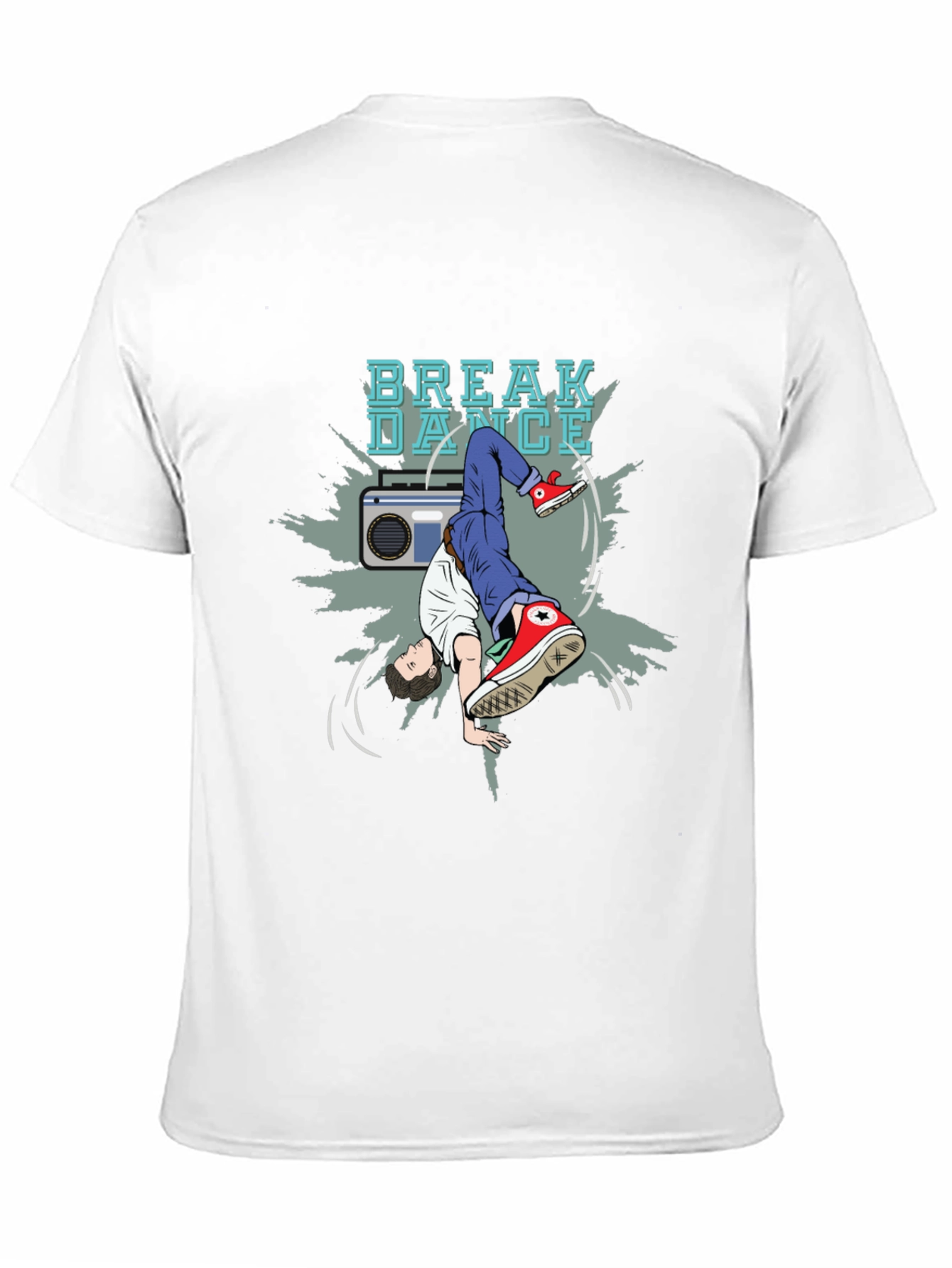 Breakdance Graphic Tee - Stylish Black T-Shirt