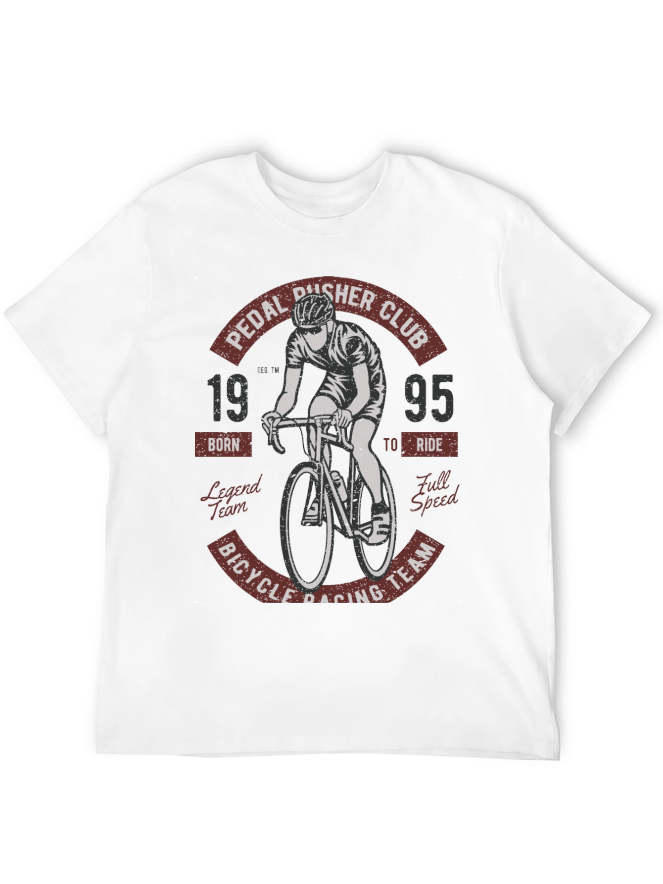 Pedal Pusher Cycling Club Graphic T-Shirt
