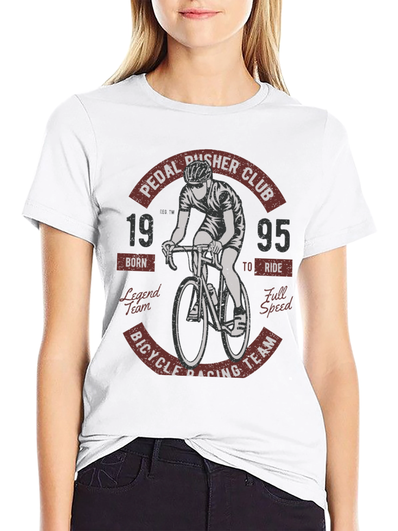 Pedal Pusher Cycling Club Graphic T-Shirt