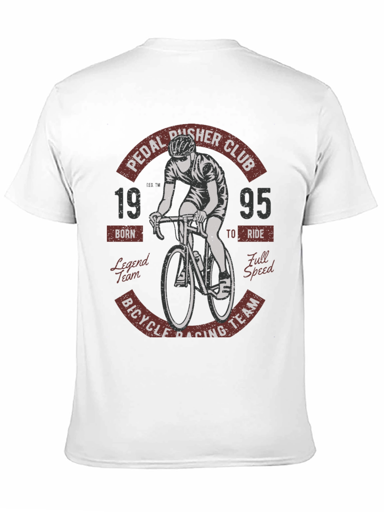 Pedal Pusher Cycling Club Graphic T-Shirt