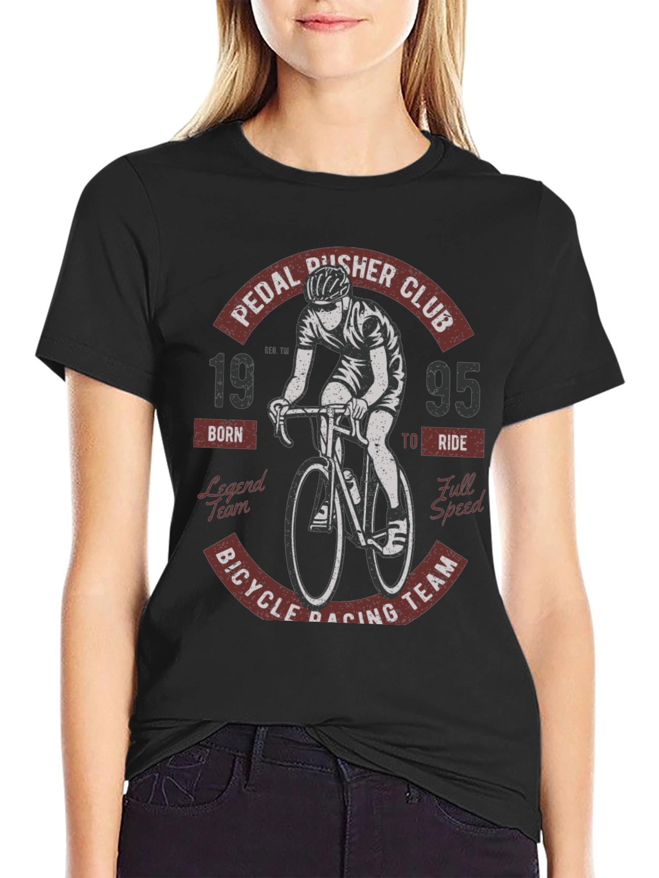 Pedal Pusher Cycling Club Graphic T-Shirt